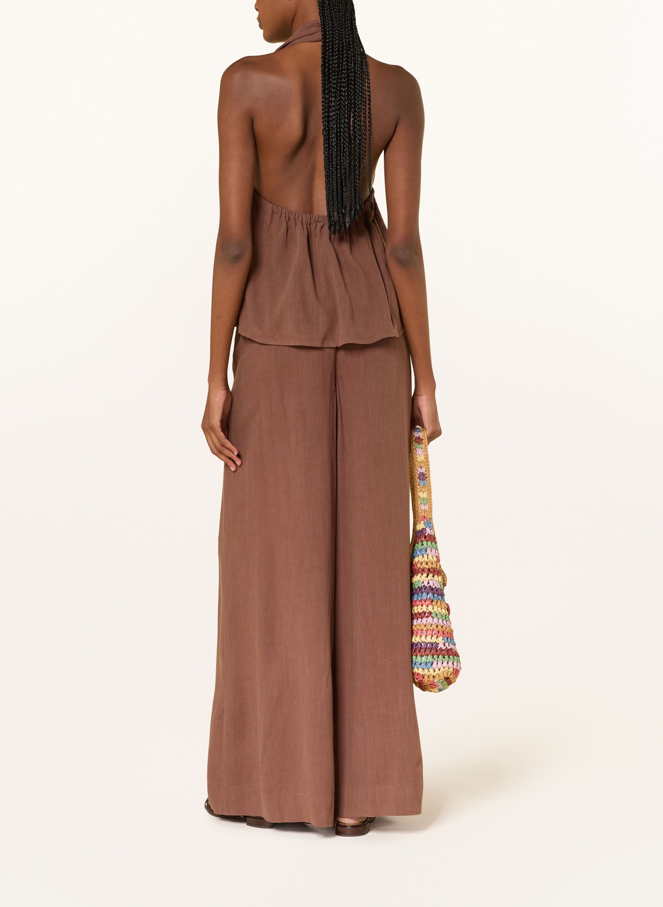 LEZU Marlenehose VALEO: BRAUN