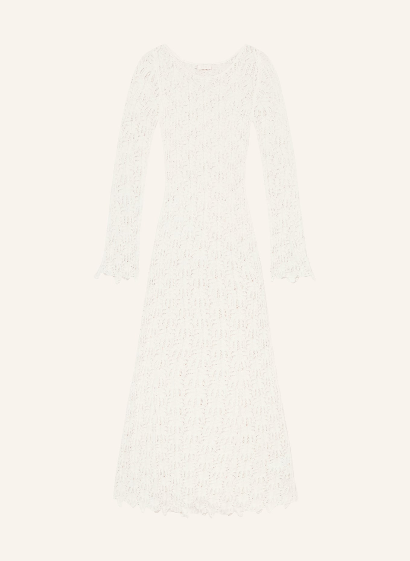 LEZU Strickkleid THEA: WEISS