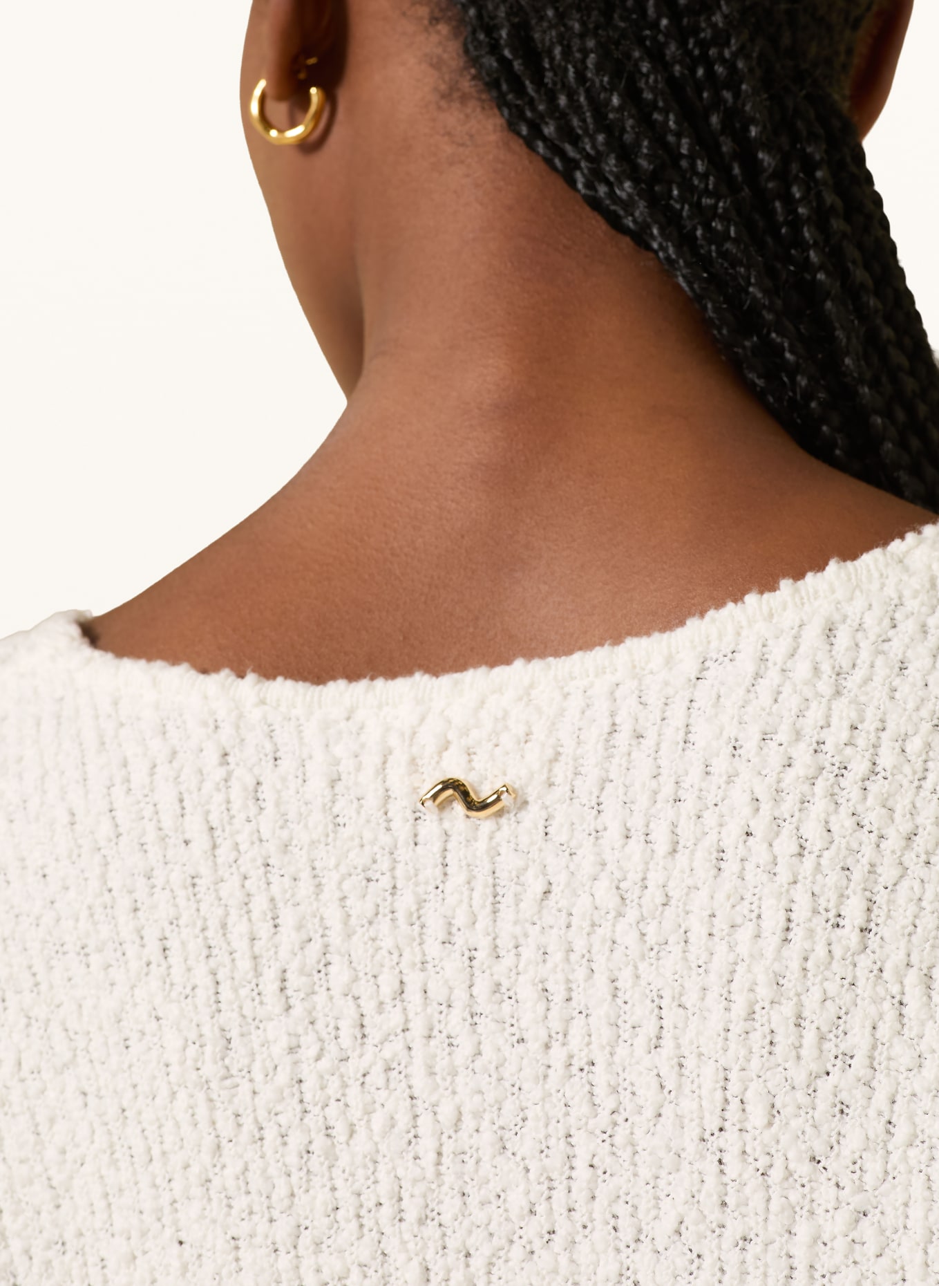 LEZU Strickjacke HENNI: CREME