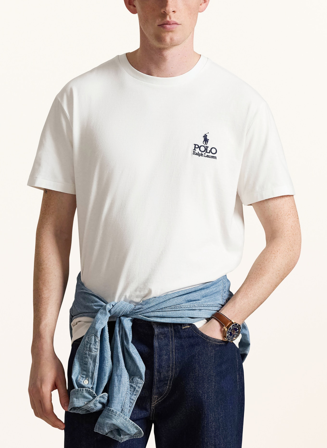 POLO RALPH LAUREN T-shirt: WHITE