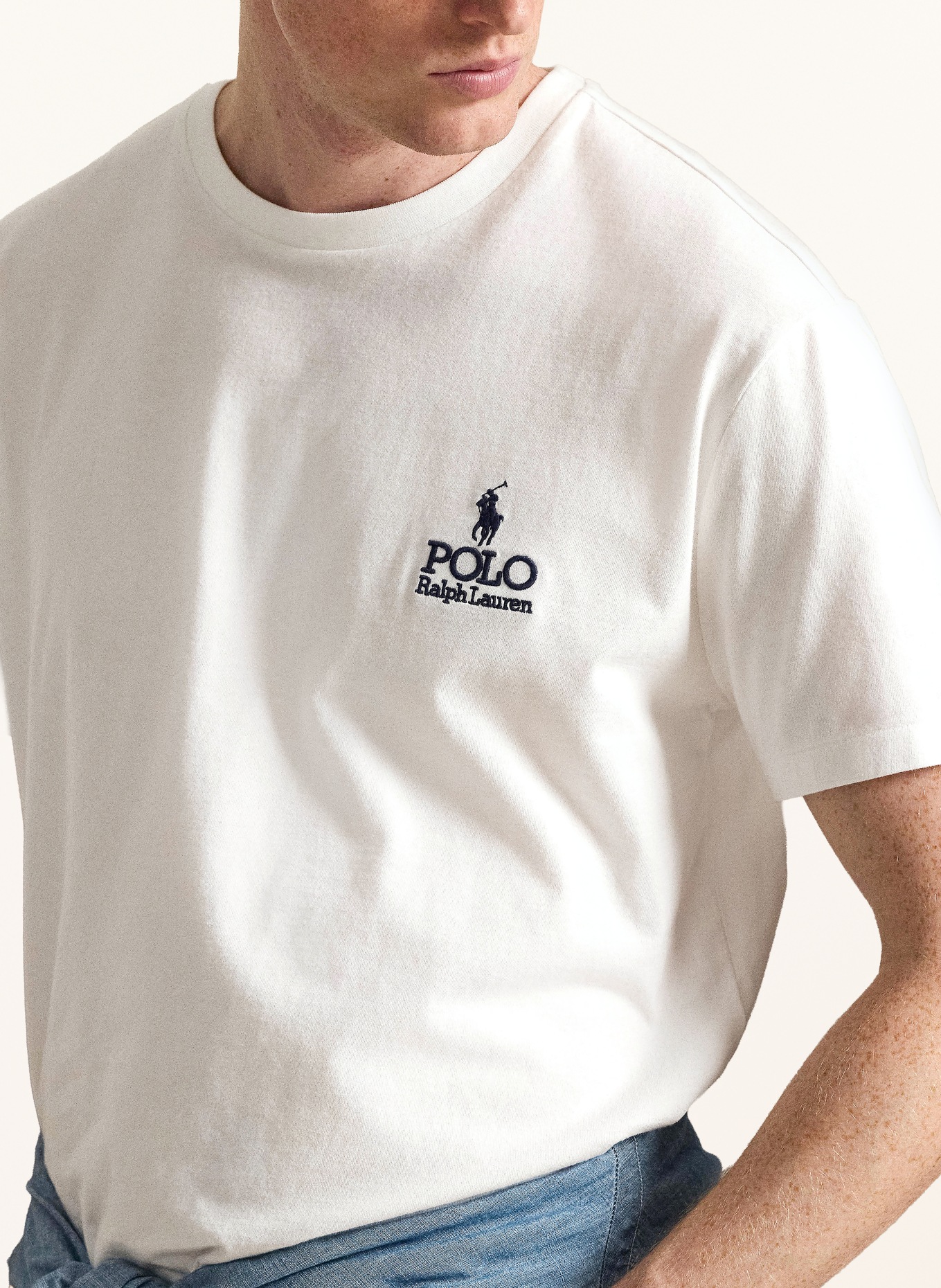 POLO RALPH LAUREN T-shirt: WHITE