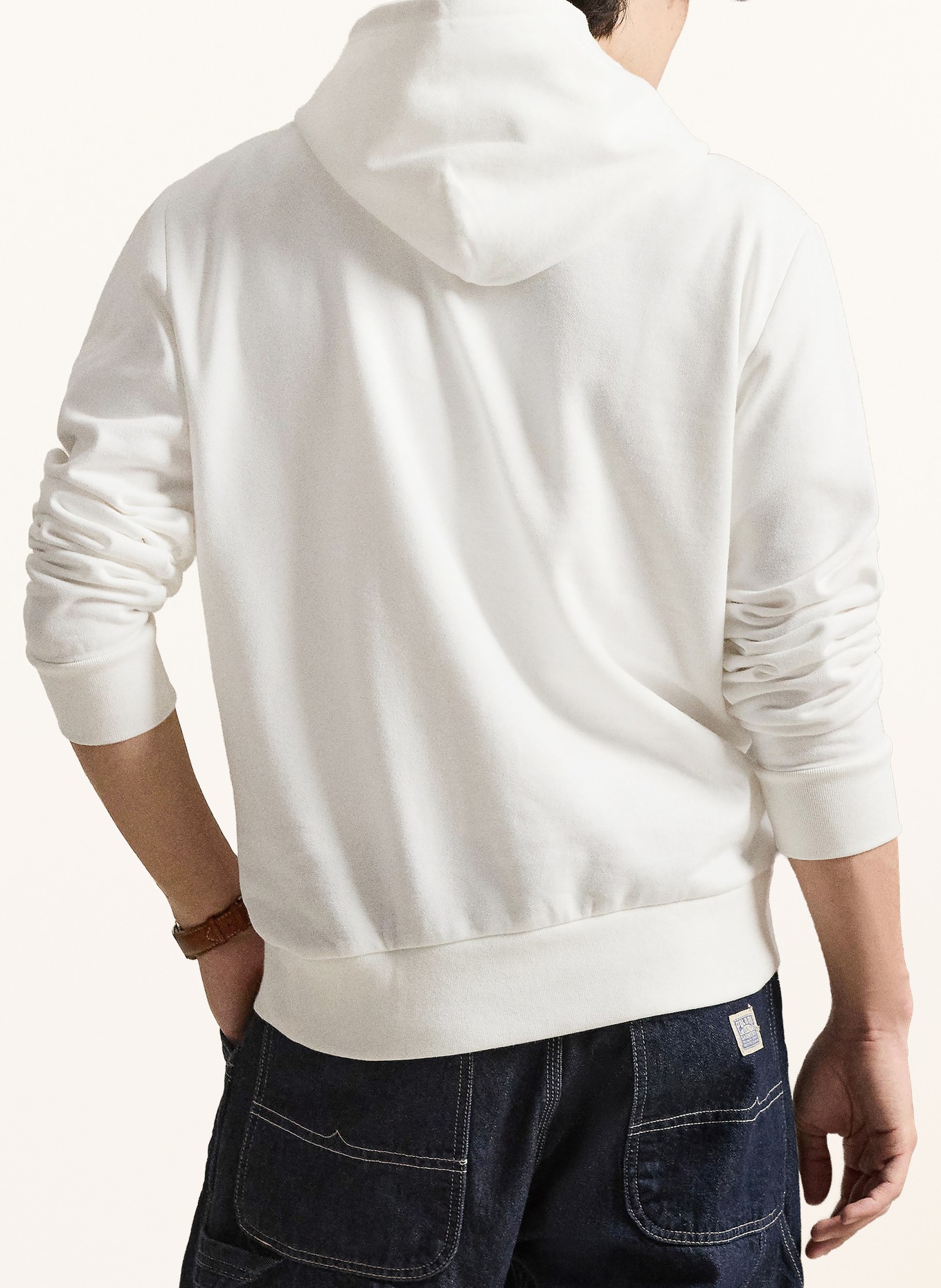 POLO RALPH LAUREN hoodie: WHITE