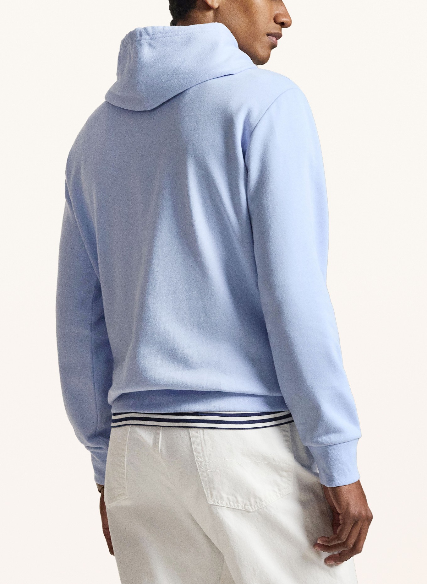 POLO RALPH LAUREN sweat à capuche: BLEU CLAIR
