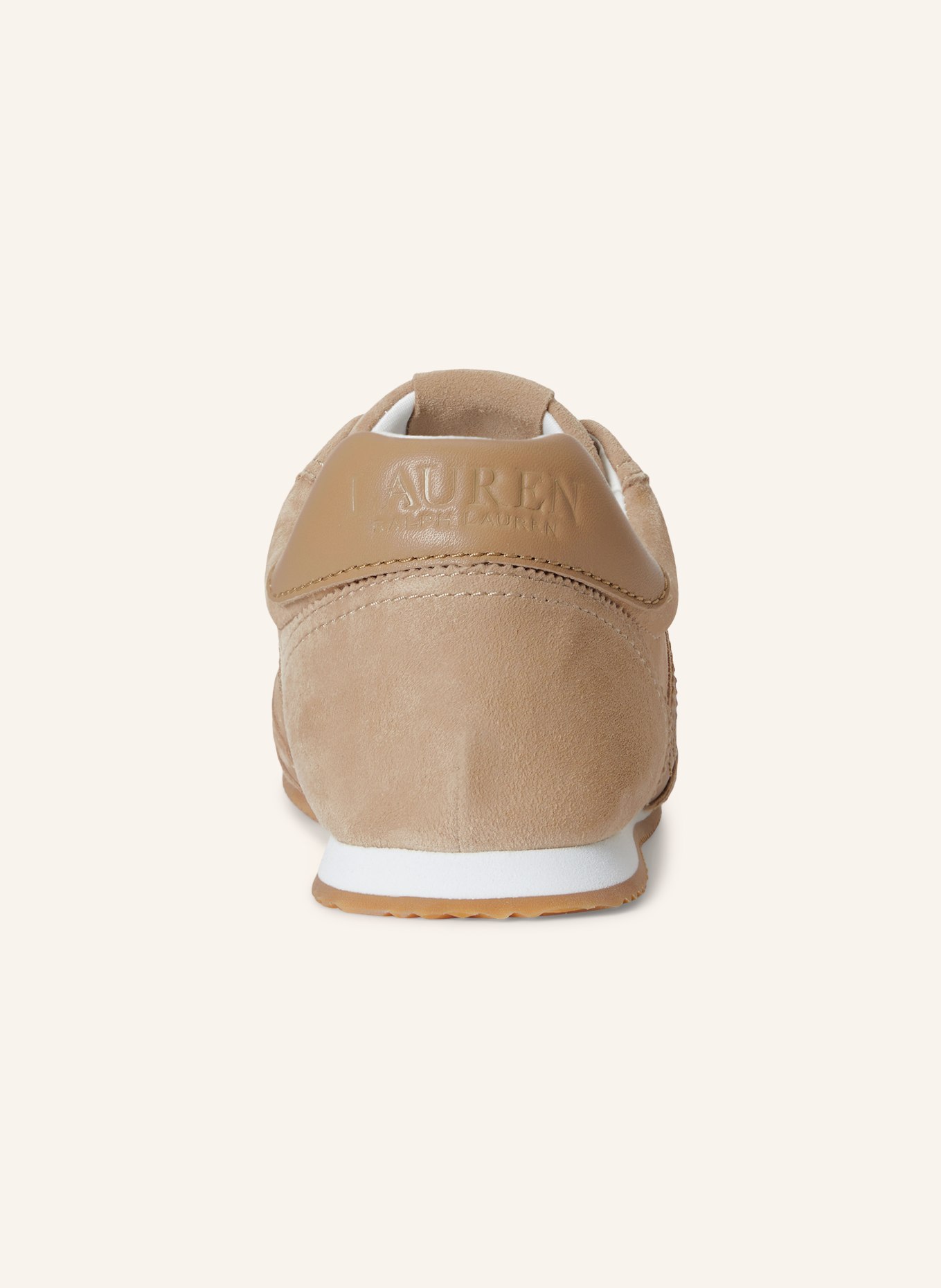 LAUREN RALPH LAUREN Adidași DANI: MARO DESCHIS / ALB