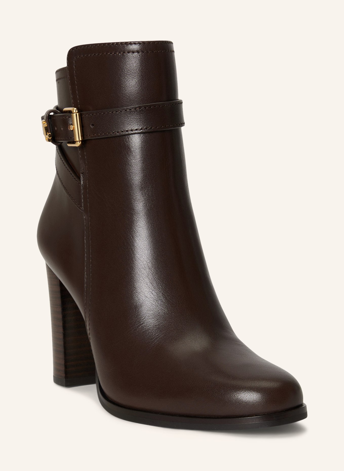 LAUREN RALPH LAUREN Stiefeletten: DUNKELBRAUN