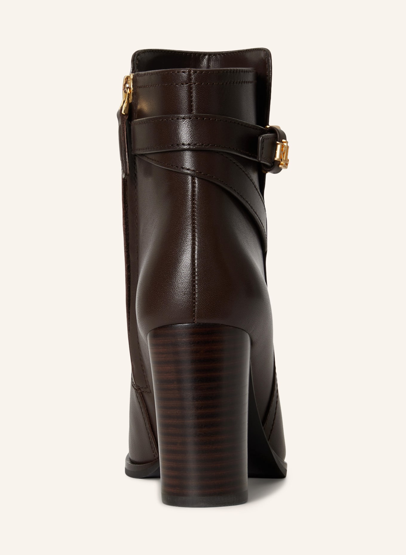 LAUREN RALPH LAUREN Stiefeletten: DUNKELBRAUN