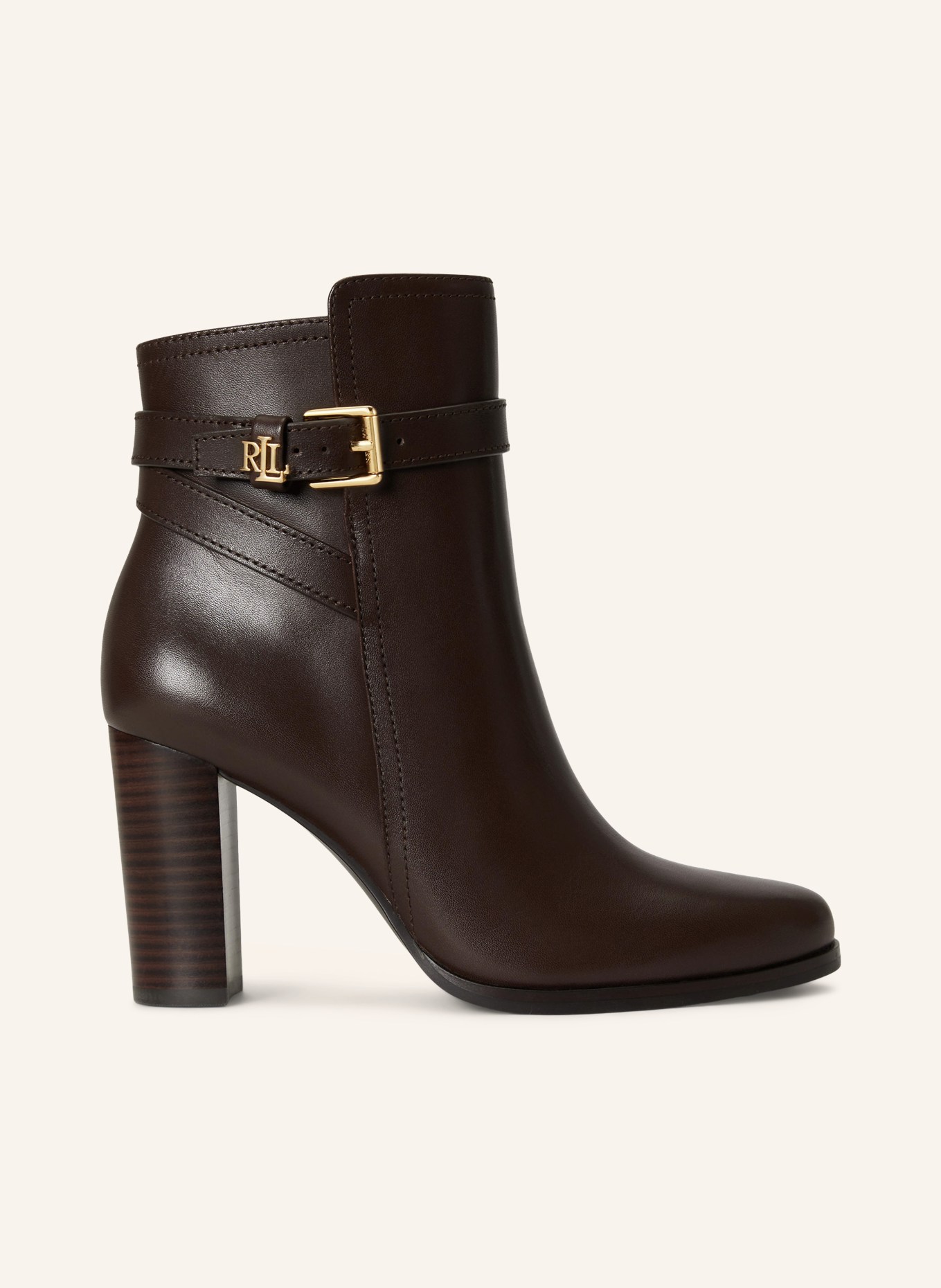 LAUREN RALPH LAUREN Stiefeletten: DUNKELBRAUN