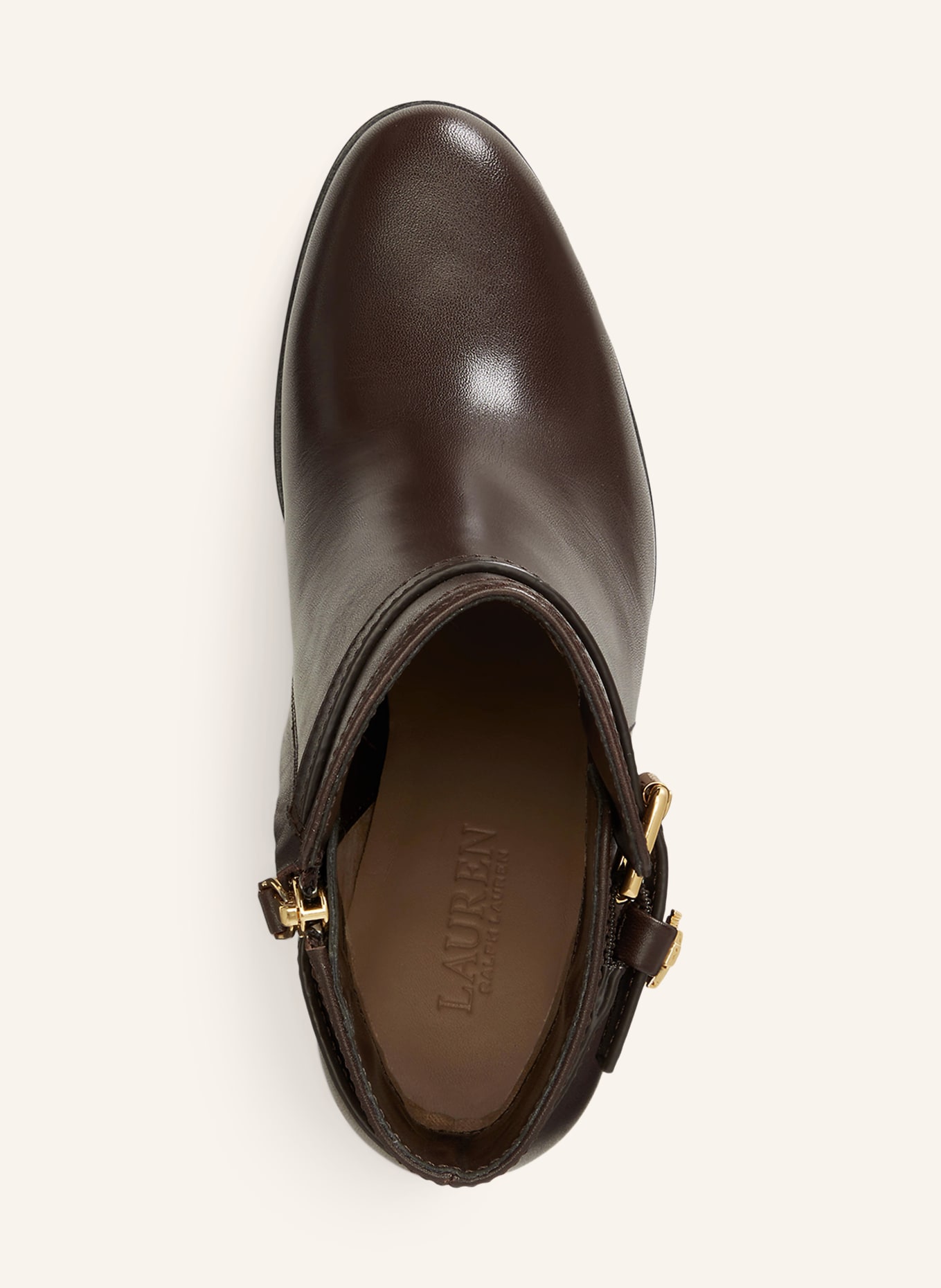 LAUREN RALPH LAUREN Stiefeletten: DUNKELBRAUN