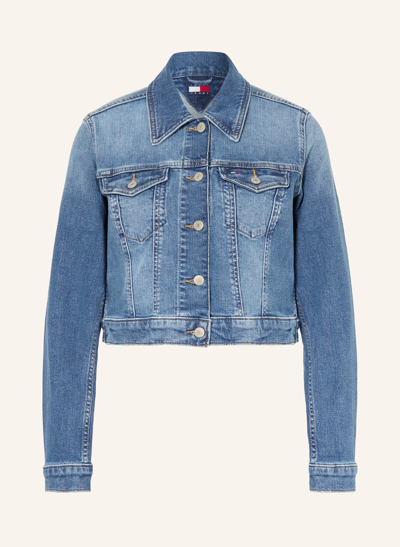 TOMMY JEANS Denim jacket: 1A5 Denim Medium