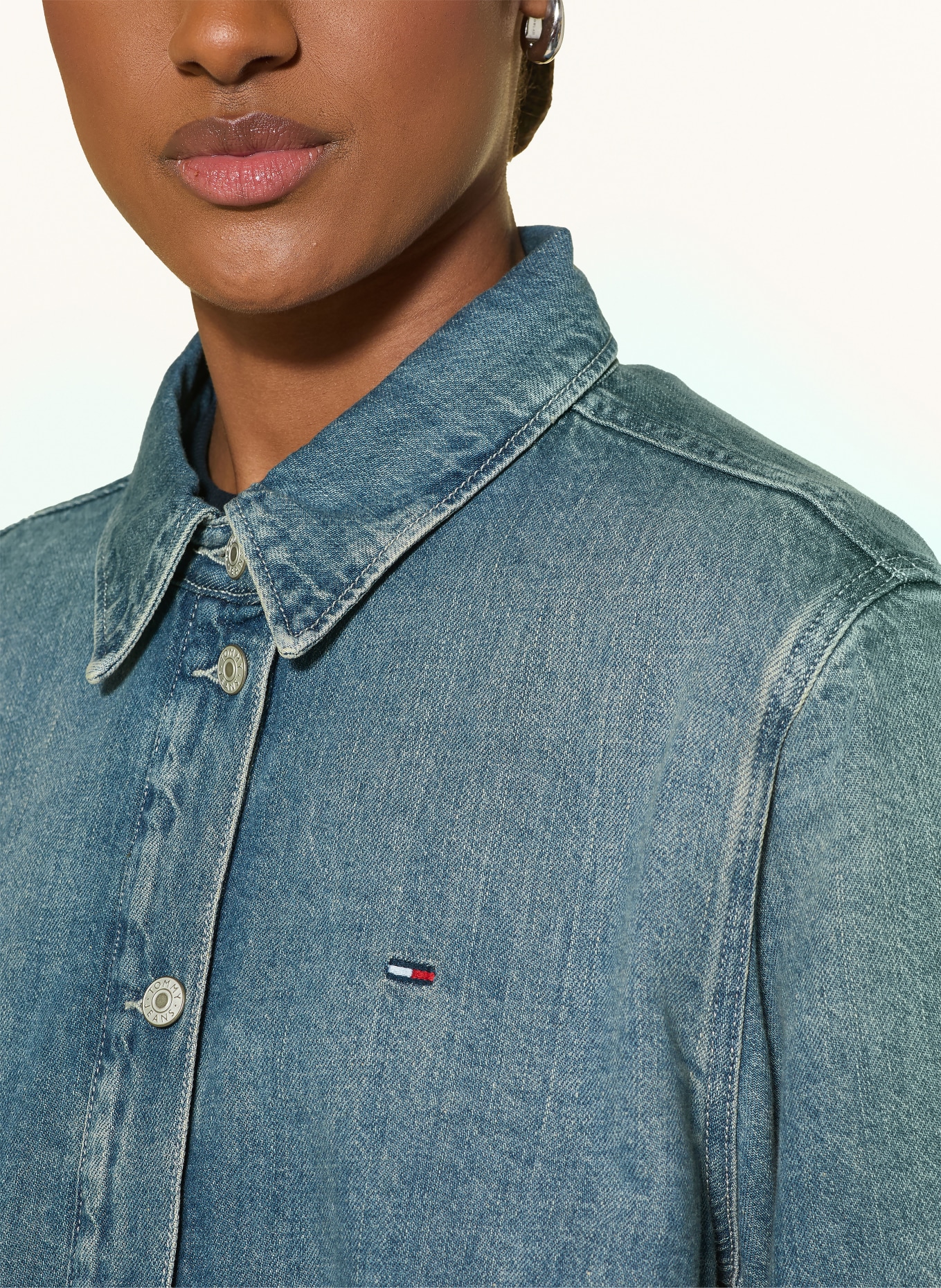 TOMMY JEANS Veste en jean: 1A5 Denim Medium