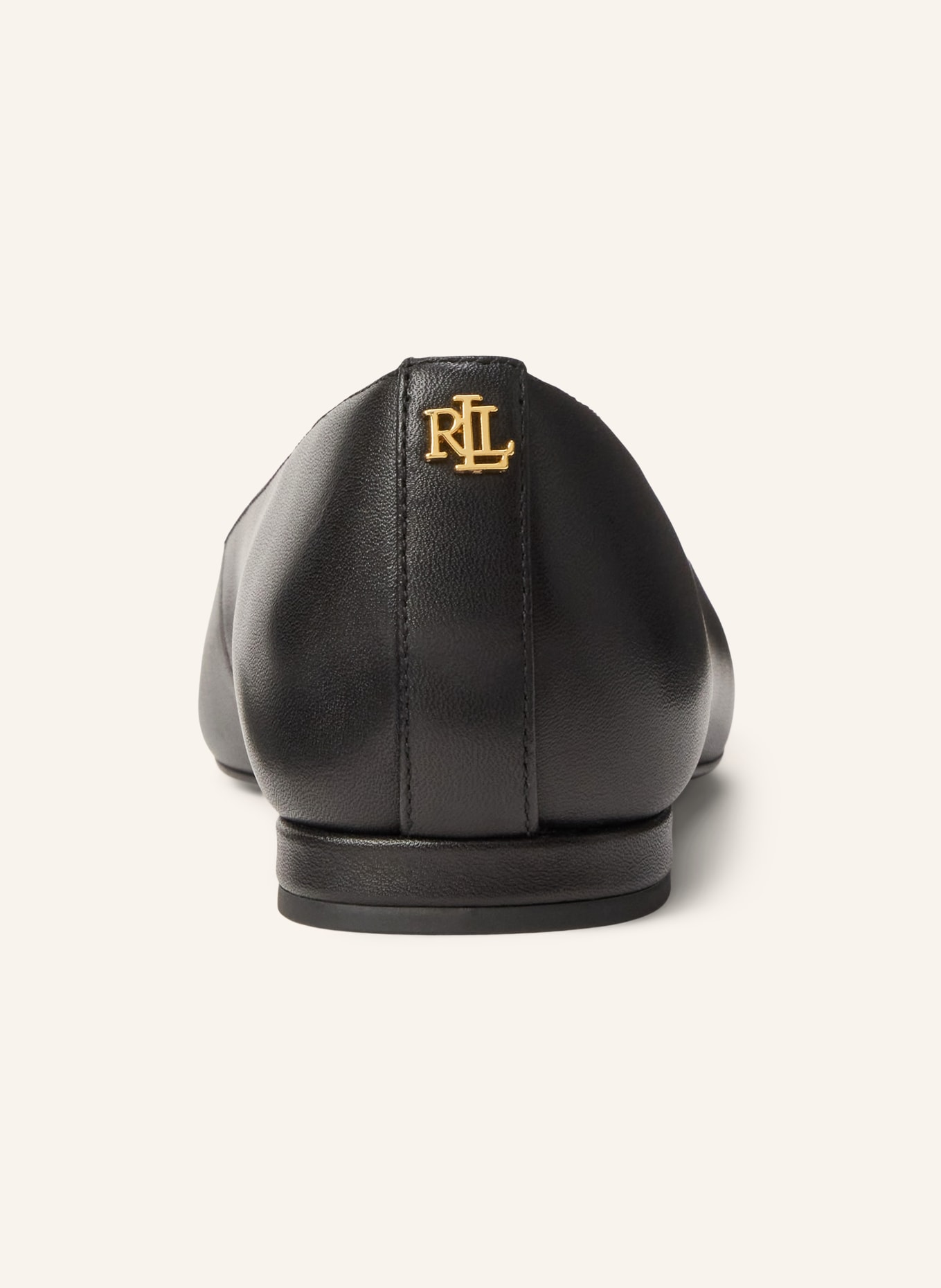 LAUREN RALPH LAUREN Ballerinas LONDYN: SCHWARZ
