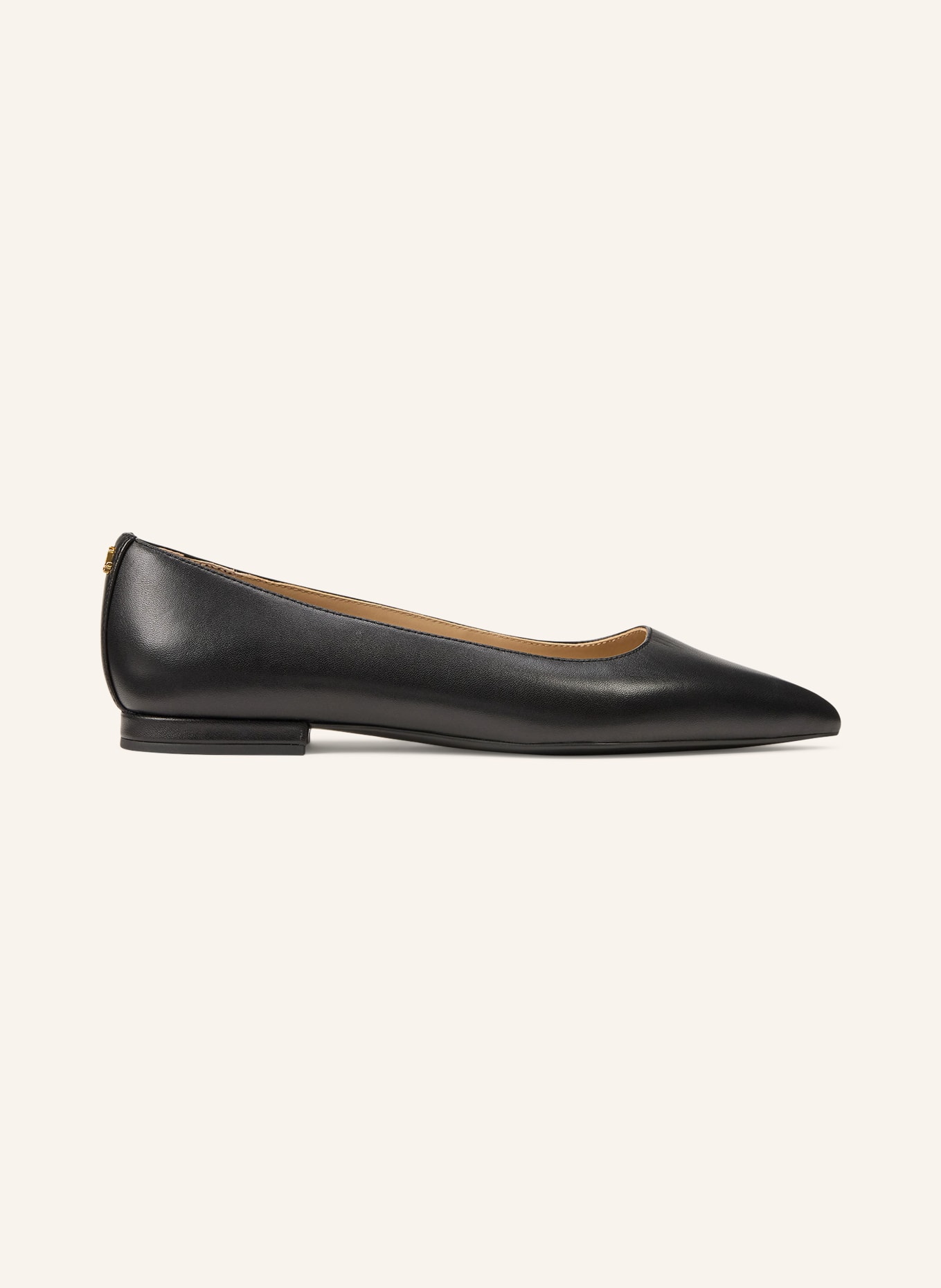 LAUREN RALPH LAUREN Ballerinas LONDYN: SCHWARZ