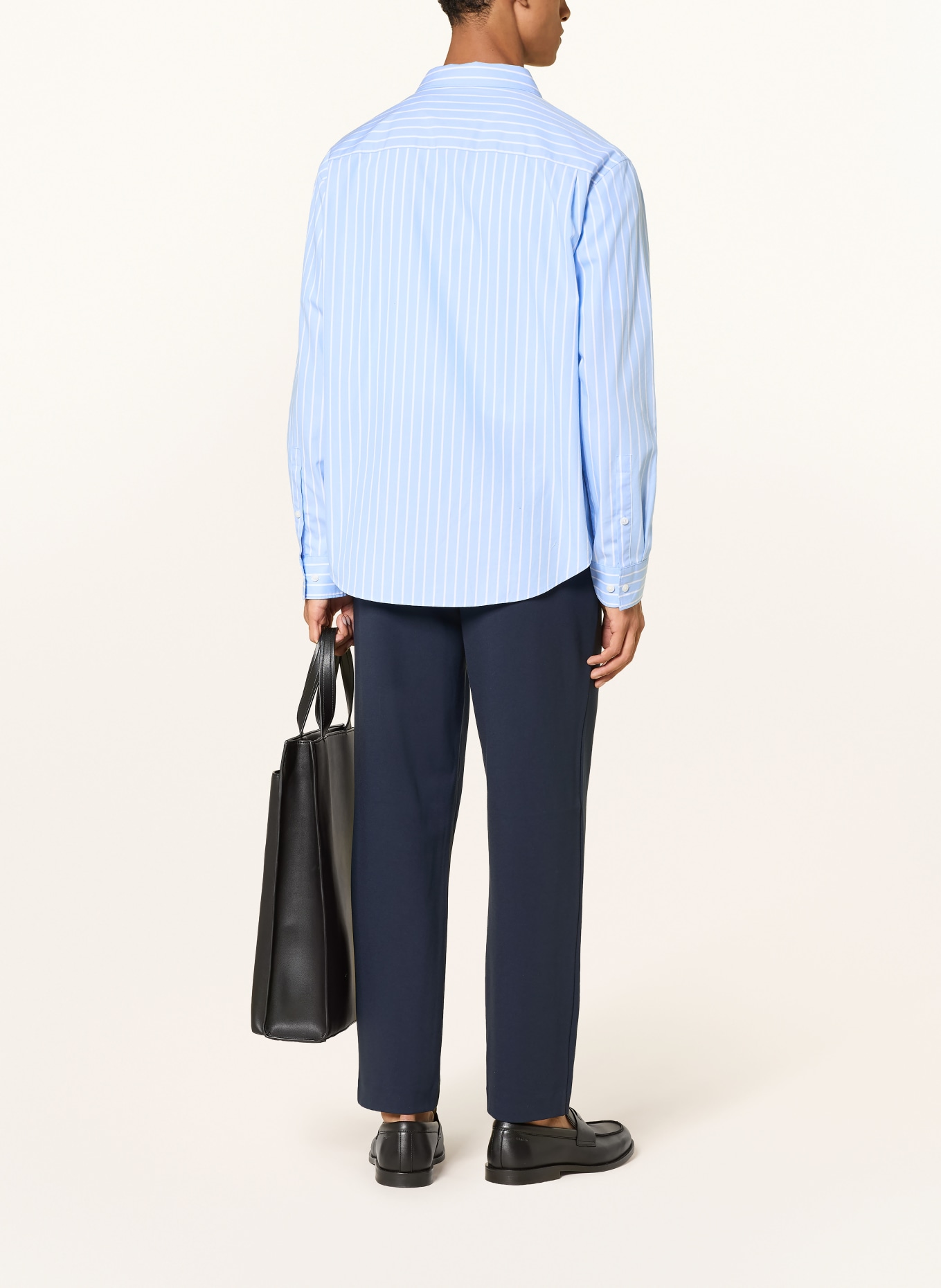 Calvin Klein Pantalon de jogging coupe fuselée en jersey: BLEU FONCÉ