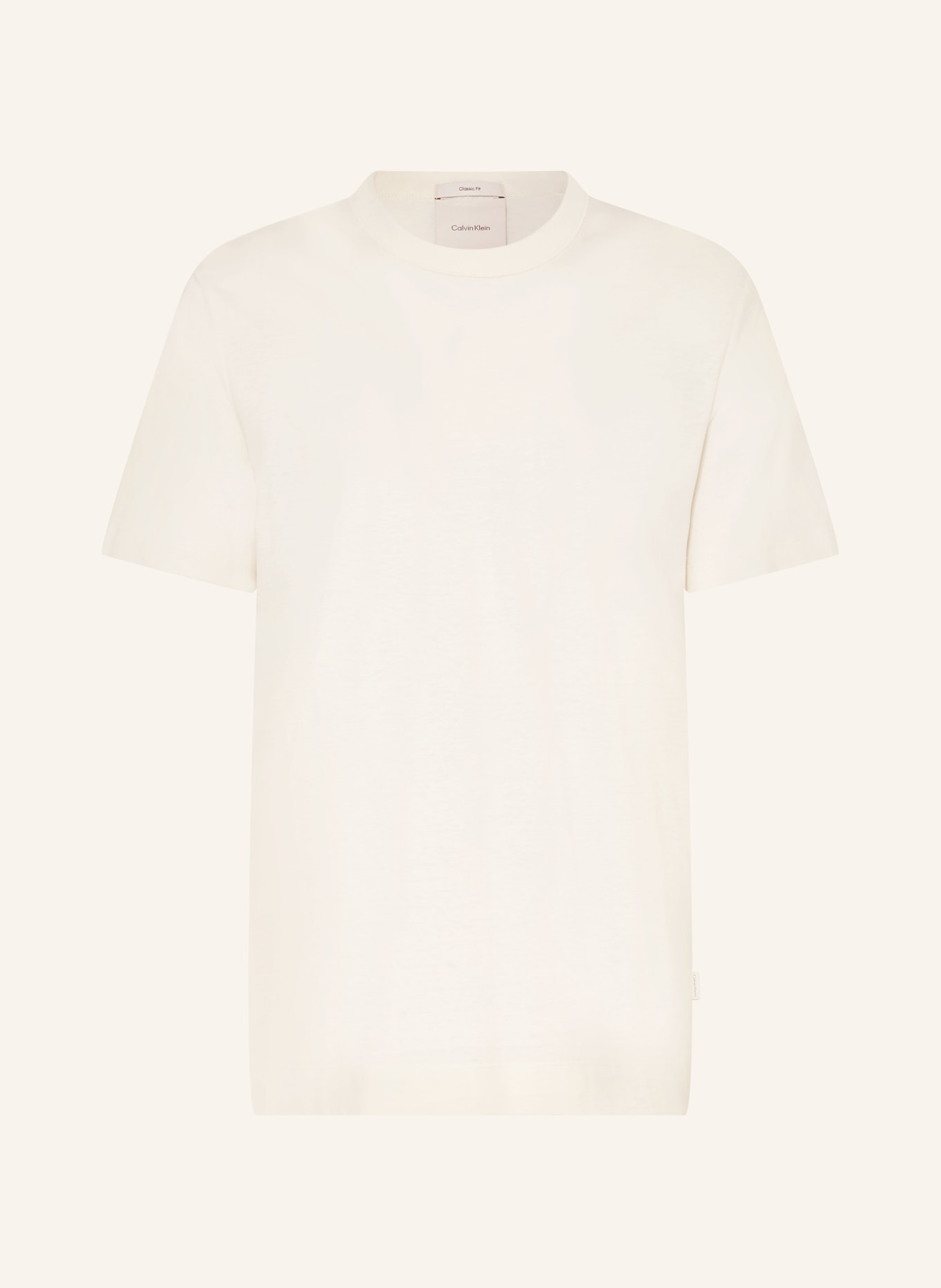 Calvin Klein T-Shirt: CREME