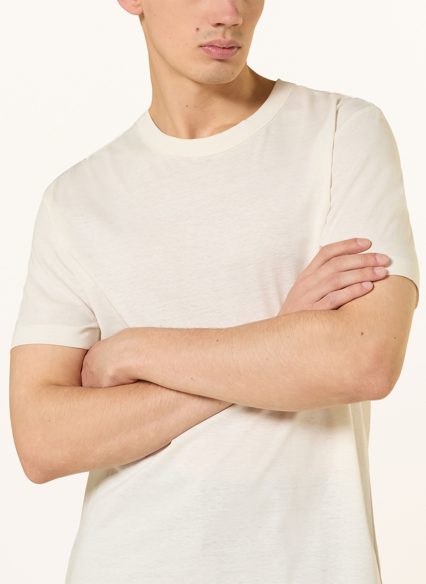 Calvin Klein T-Shirt: CREME