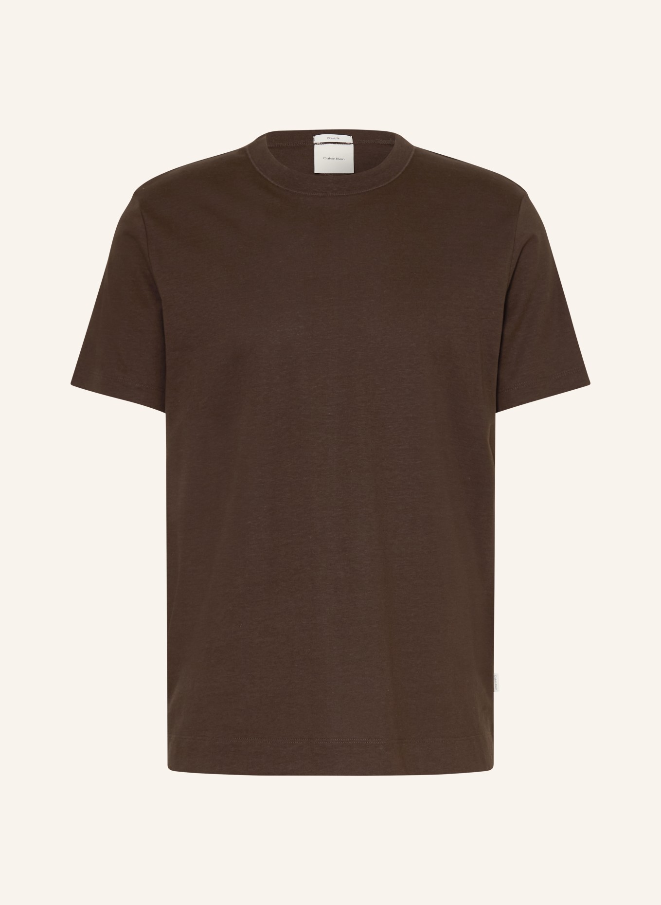 Calvin Klein T-Shirt: DUNKELBRAUN