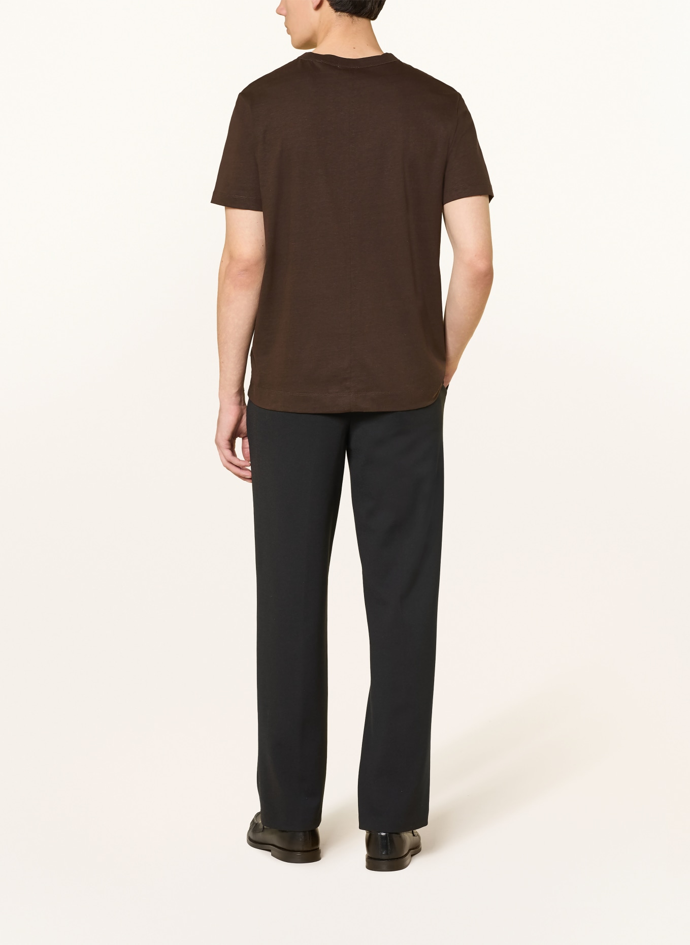 Calvin Klein T-Shirt: DUNKELBRAUN