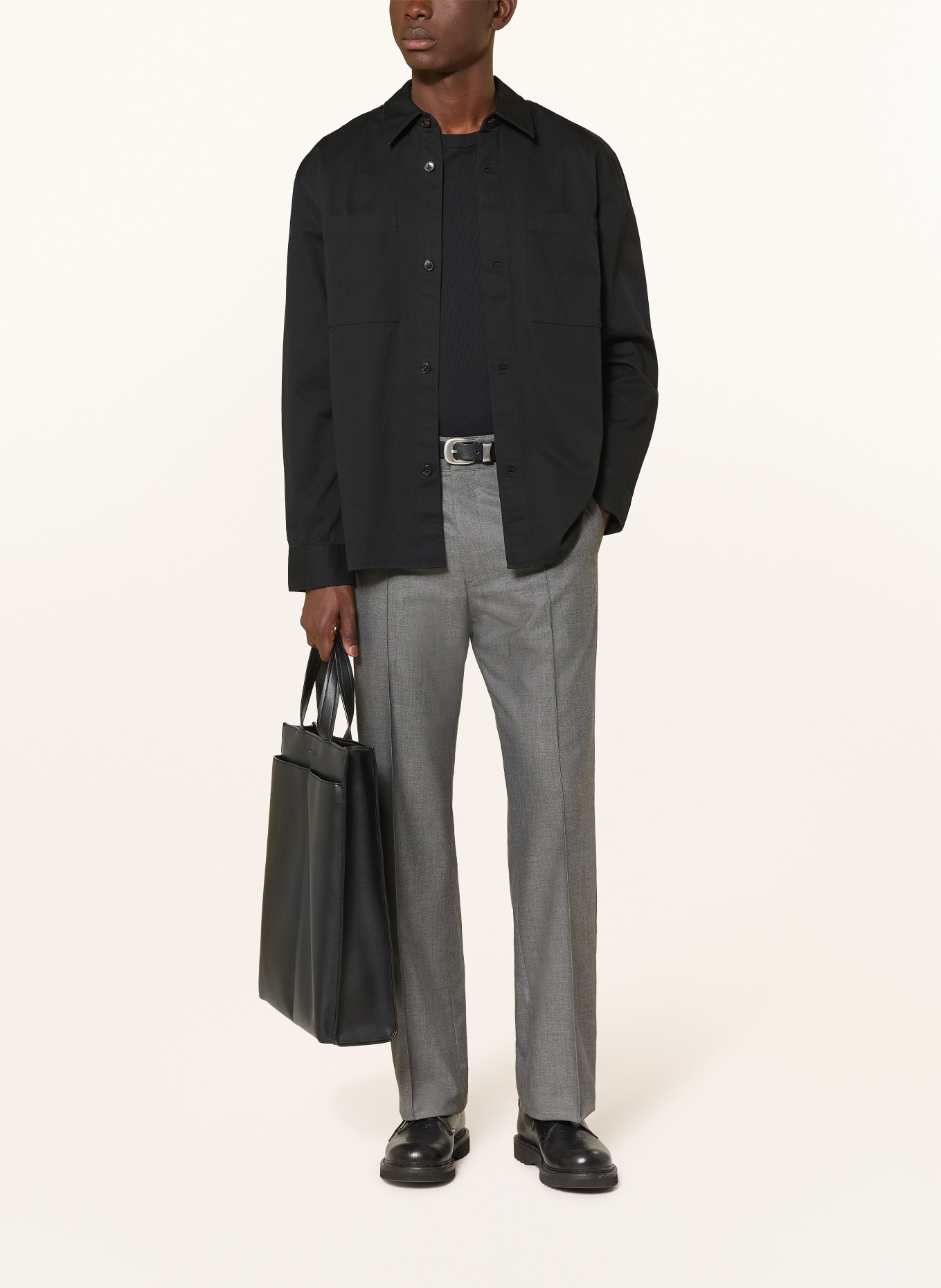 Calvin Klein Overjacket: SCHWARZ