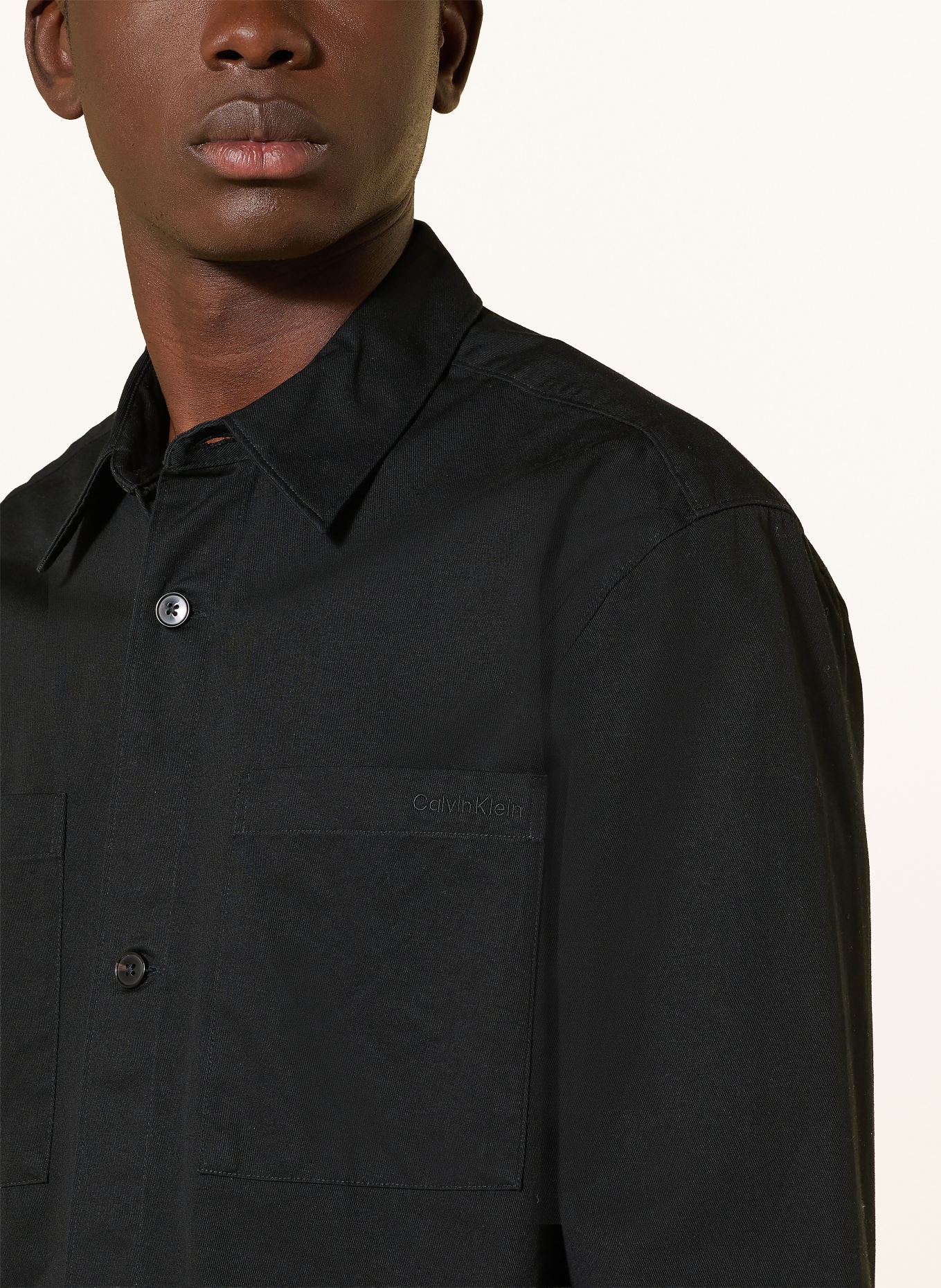 Calvin Klein Overjacket: SCHWARZ
