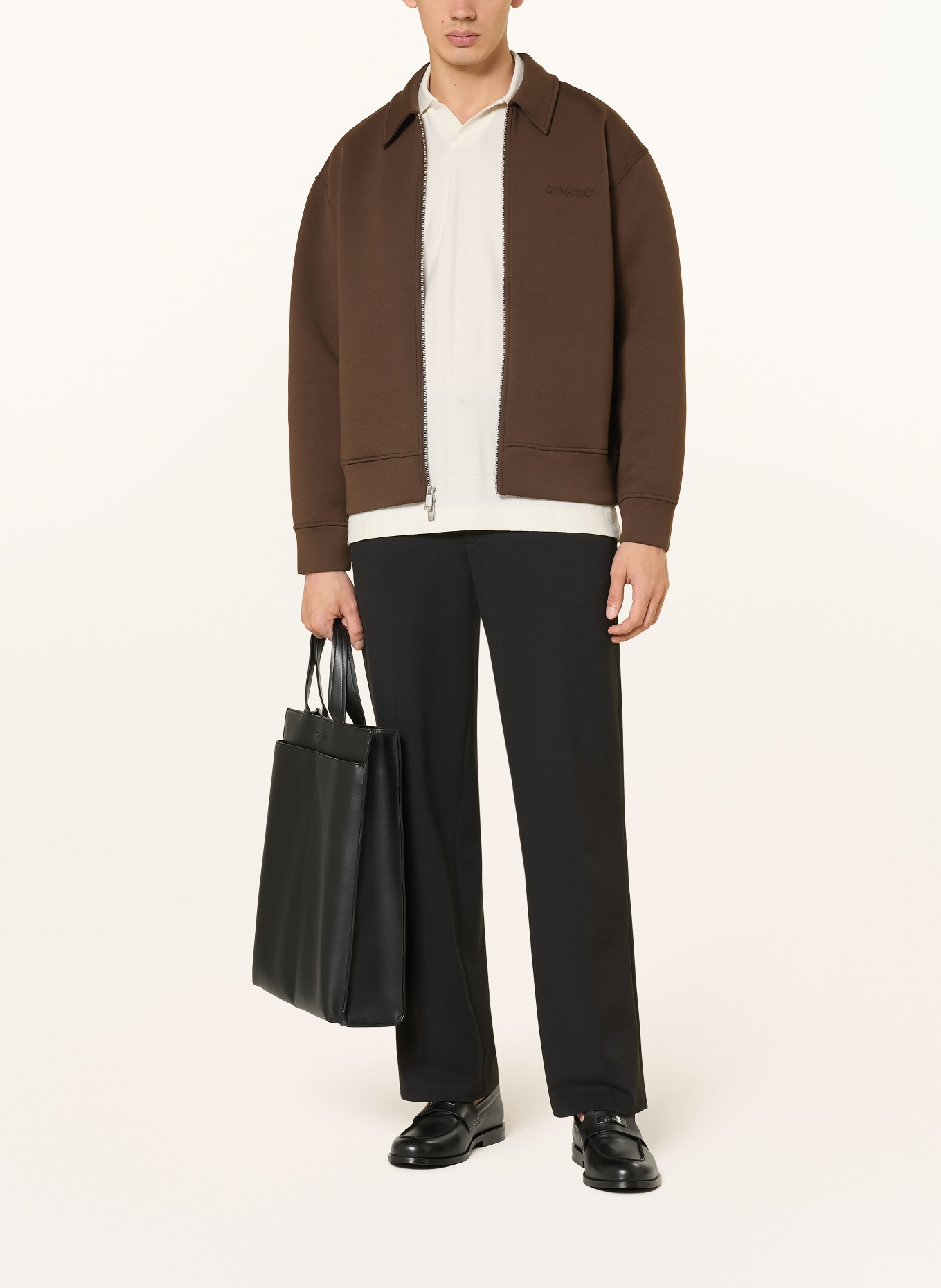 Calvin Klein Jacke: DUNKELBRAUN