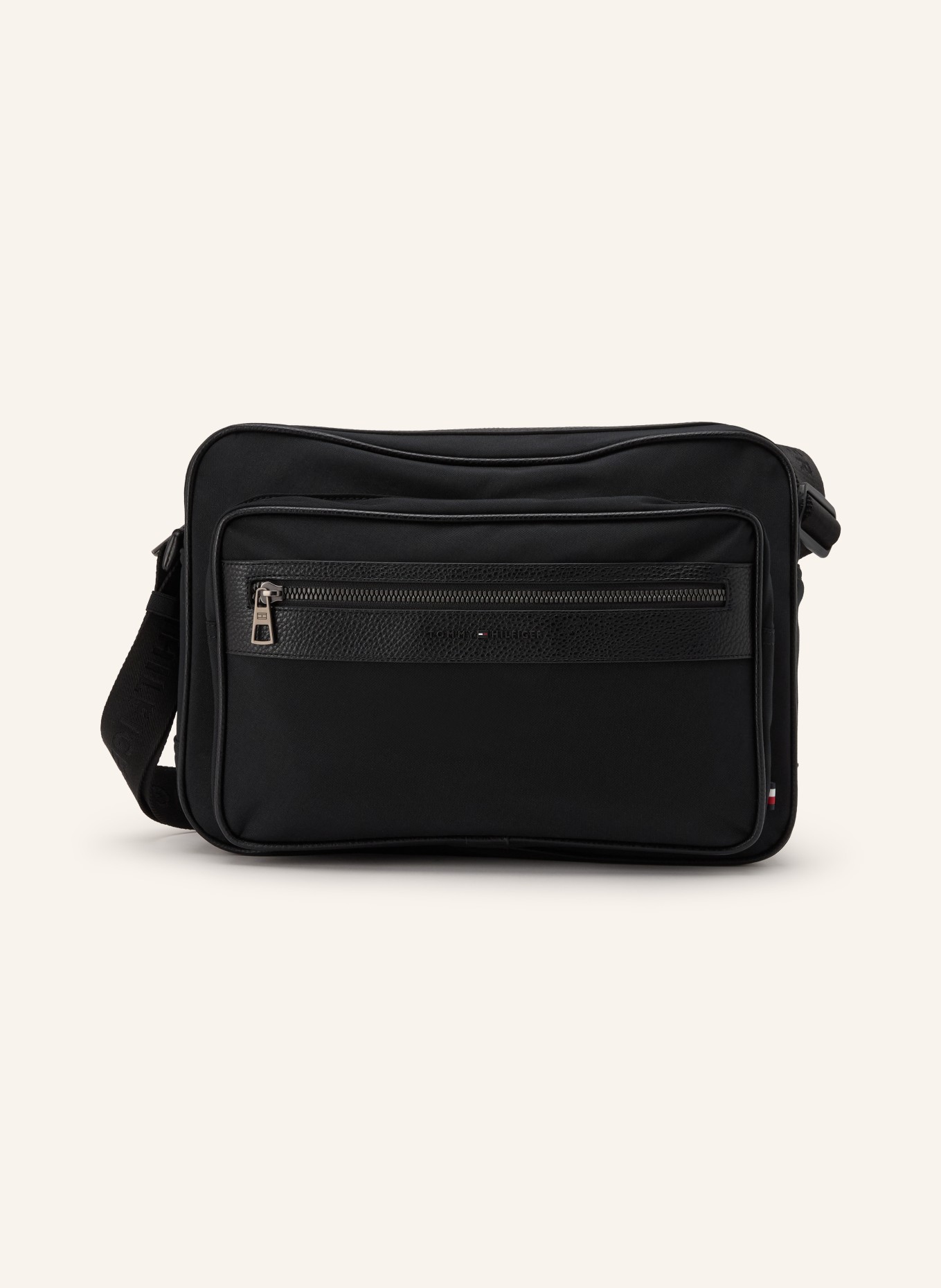 TOMMY HILFIGER Schoudertas: ZWART