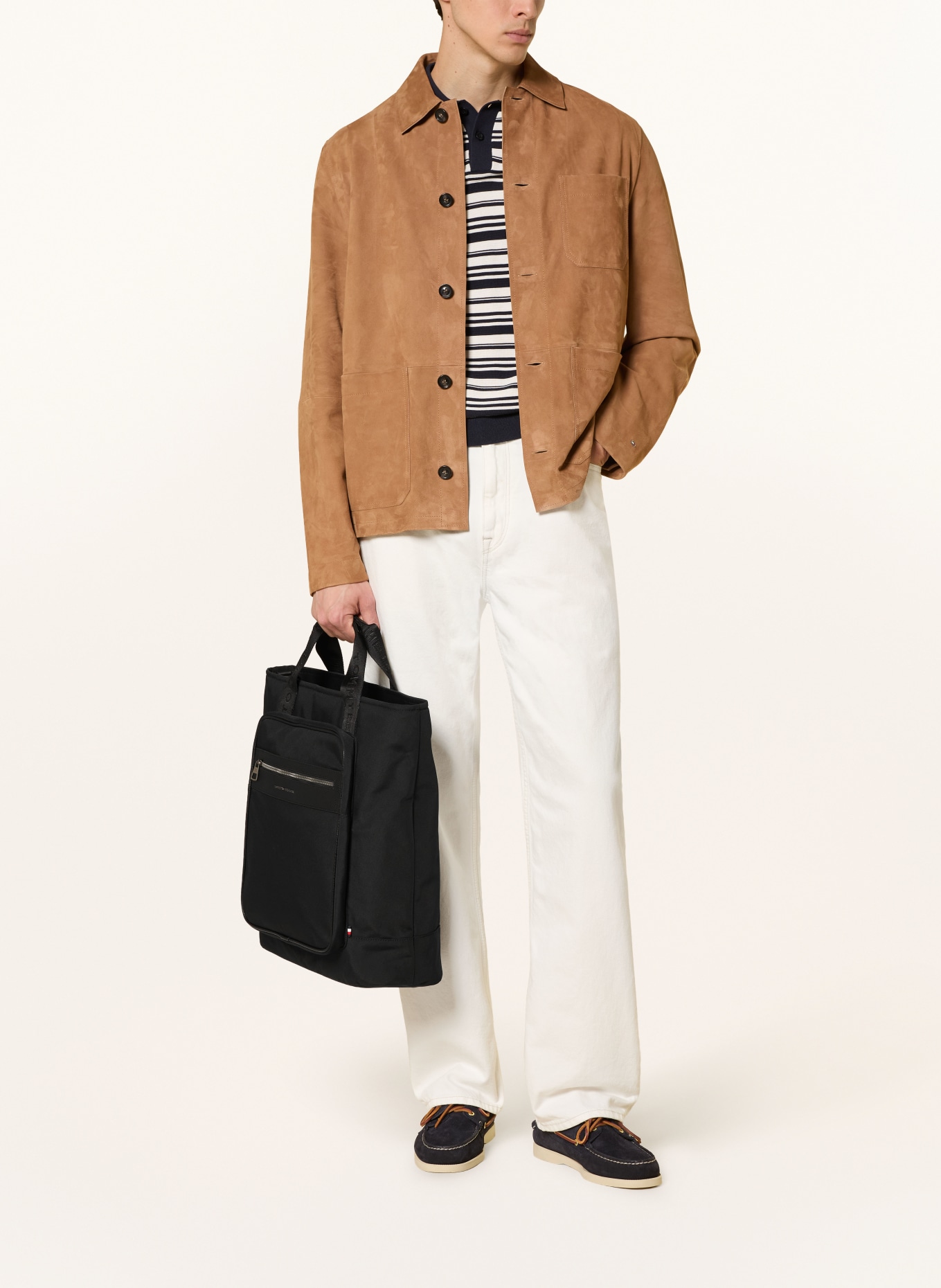 TOMMY HILFIGER Sac cabas: NOIR