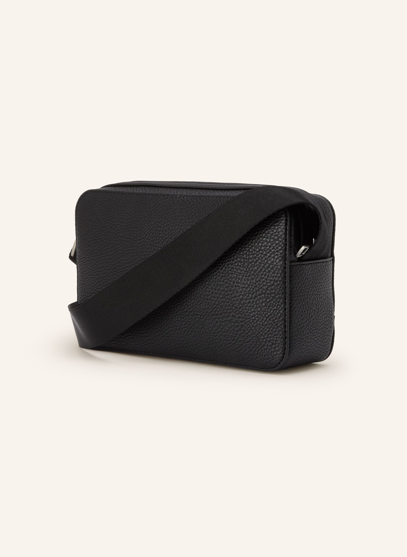 TOMMY HILFIGER Schoudertas: ZWART / ZILVER