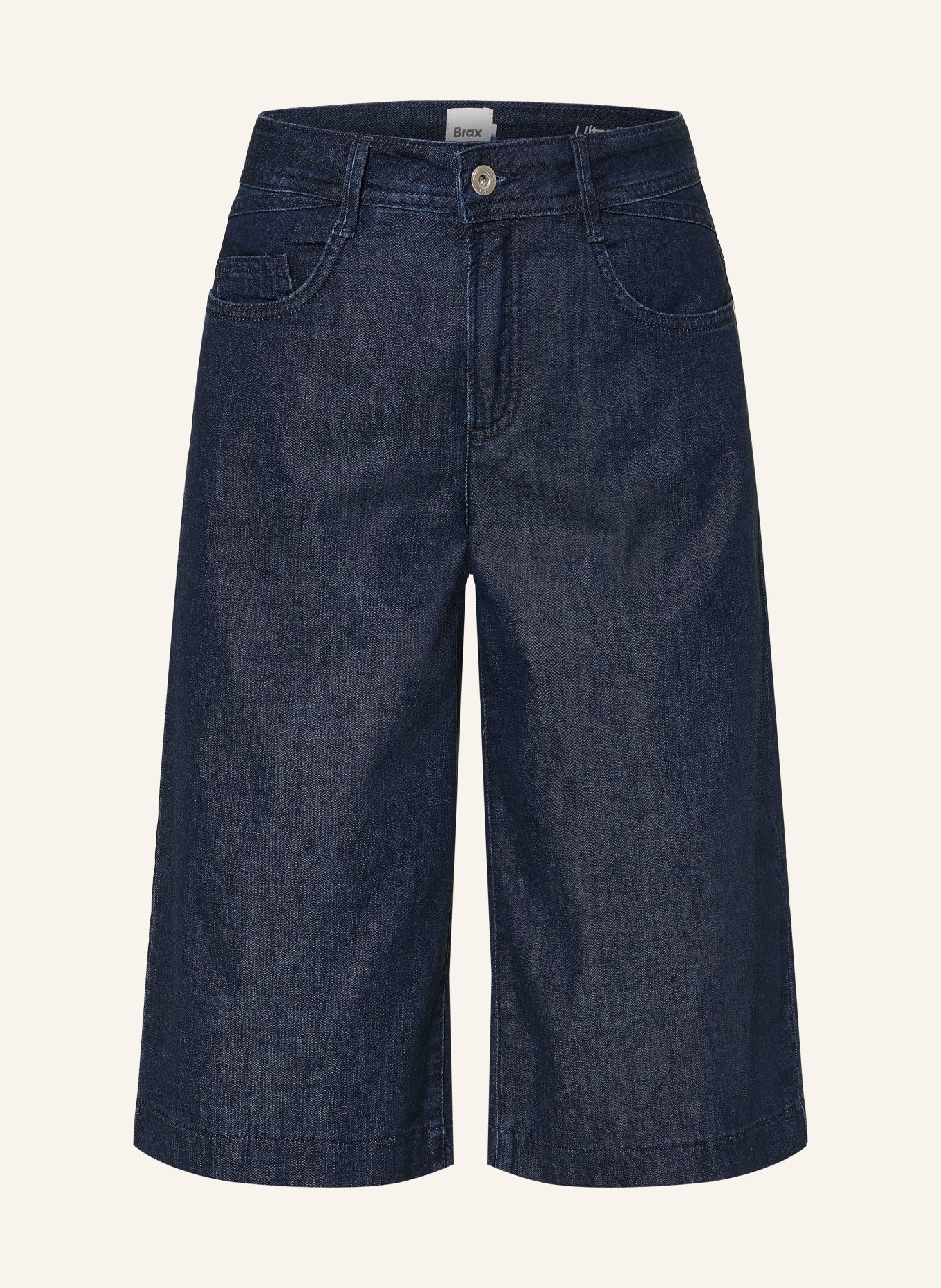 BRAX Bermuda en jean MAINE B: 12 CLEAN DARK BLUE