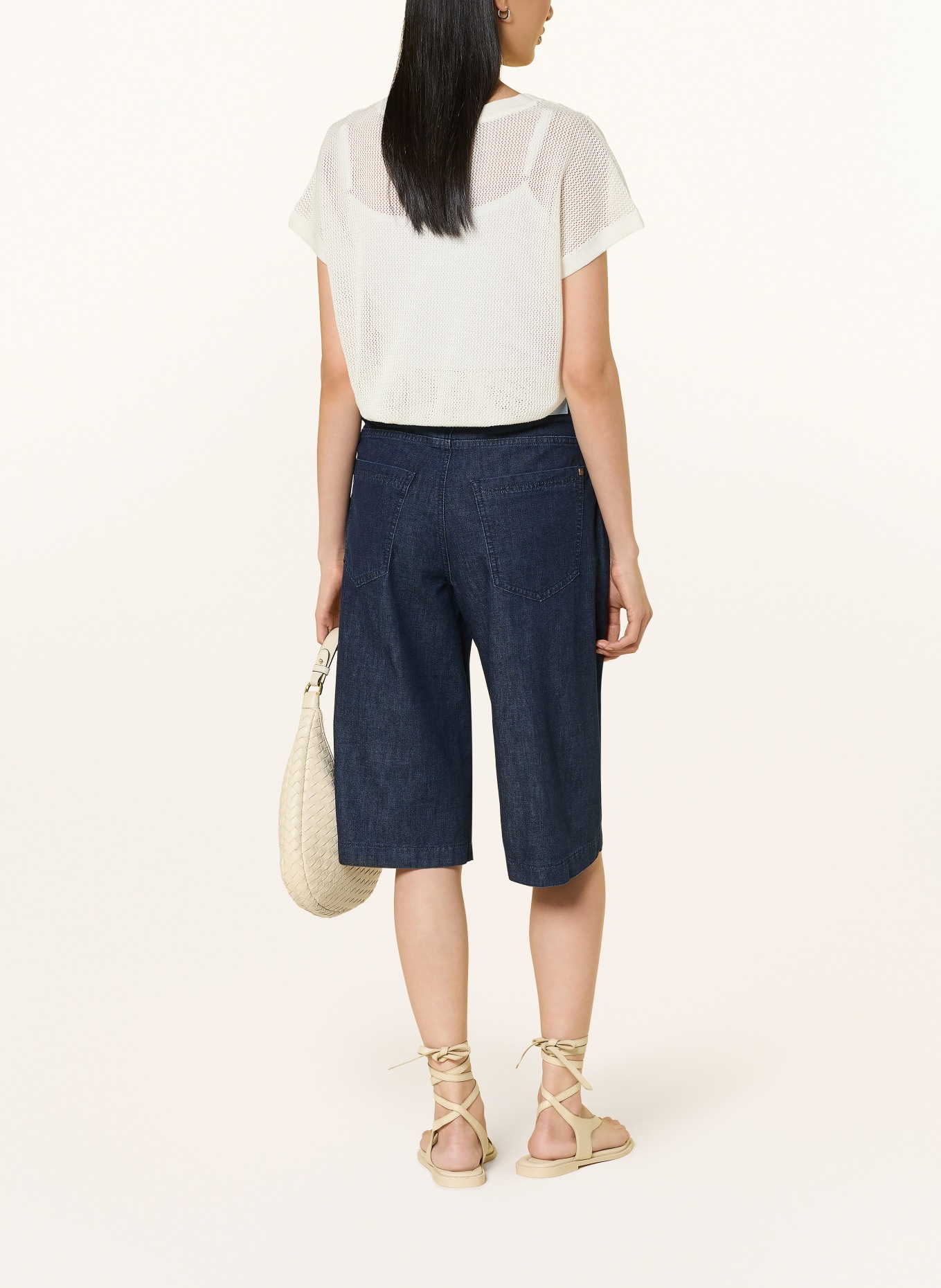 BRAX Bermuda en jean MAINE B: 12 CLEAN DARK BLUE