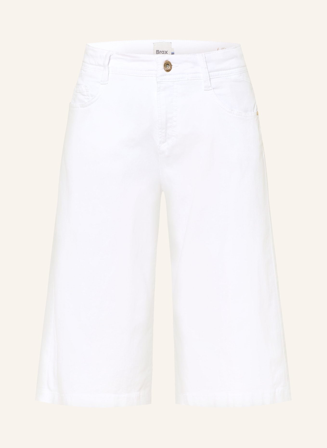 BRAX Bermuda en jean MAINE B: 99 WHITE