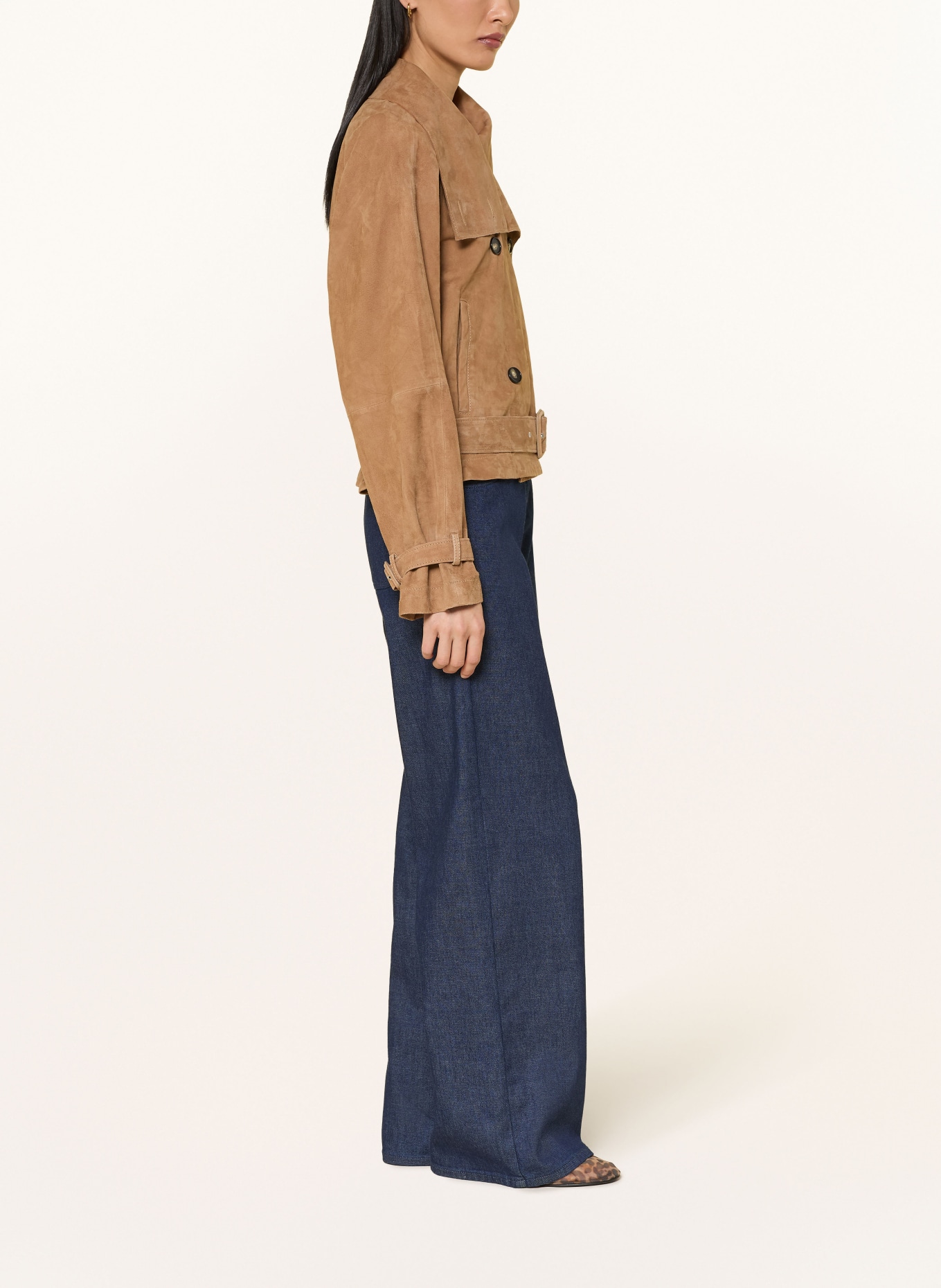 BRAX Wide-Leg Jeans MAINE: 12 CLEAN RAW BLUE