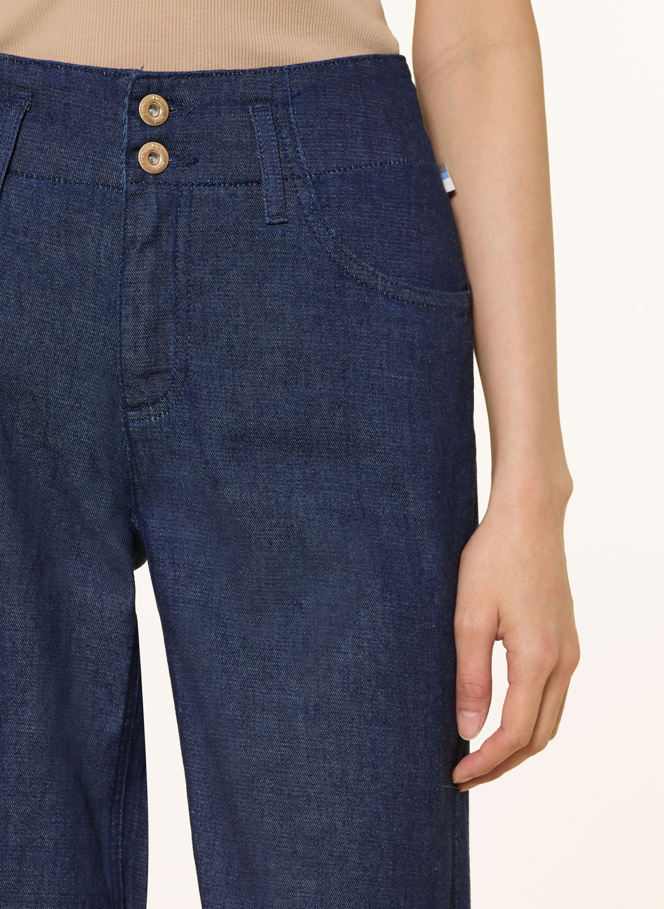 BRAX Wide-Leg Jeans MAINE: 12 CLEAN RAW BLUE