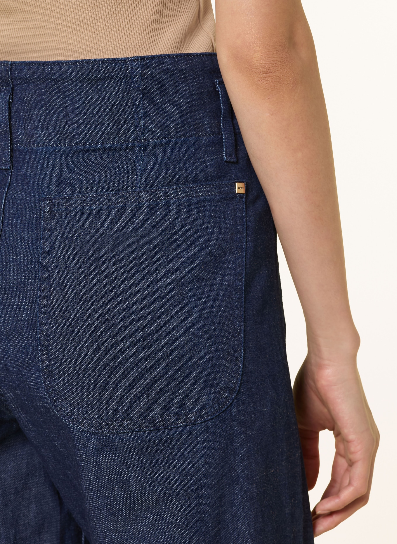 BRAX Wide-Leg Jeans MAINE: 12 CLEAN RAW BLUE