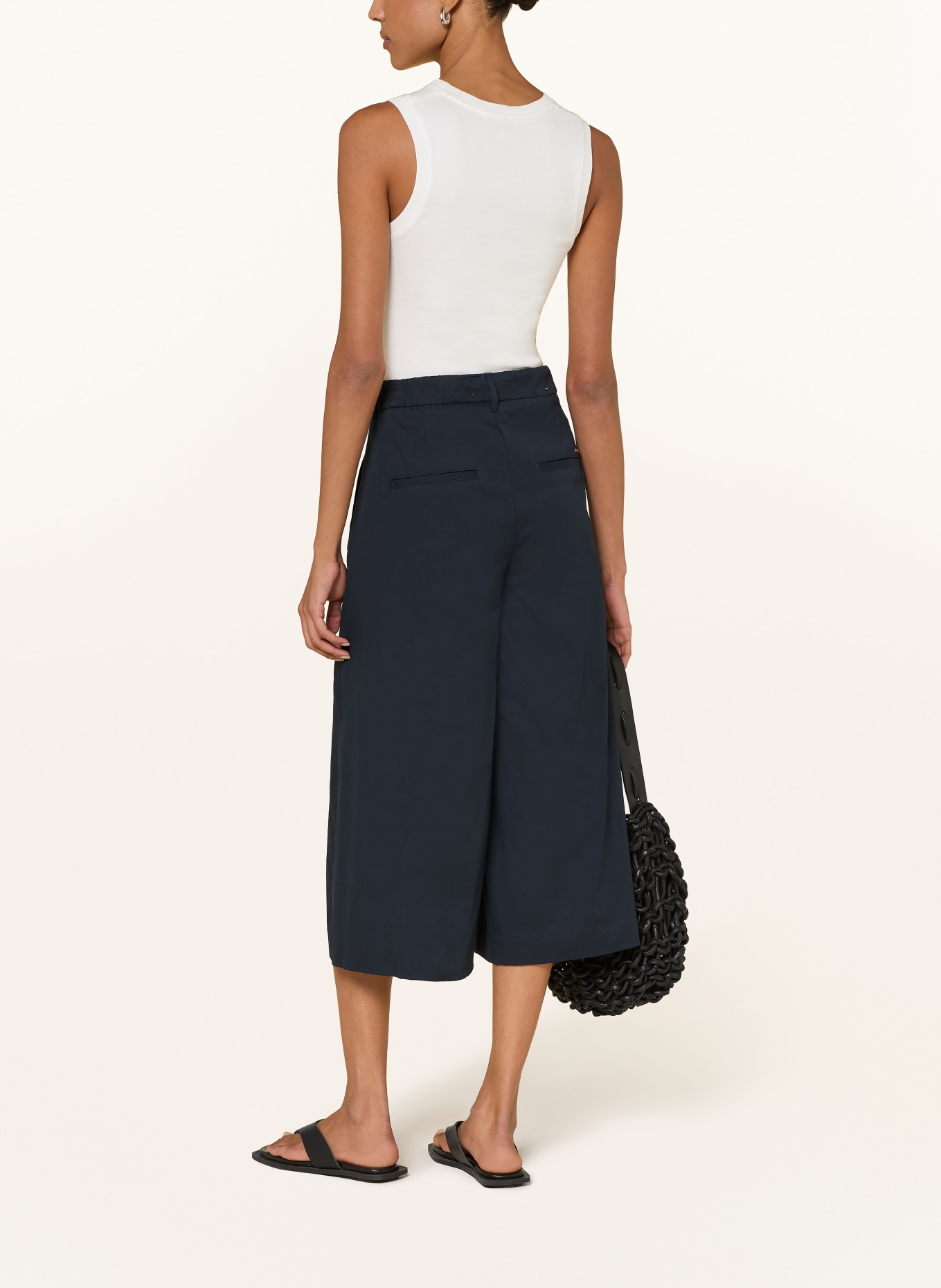BRAX Culotte MELLI S: DONKERBLAUW