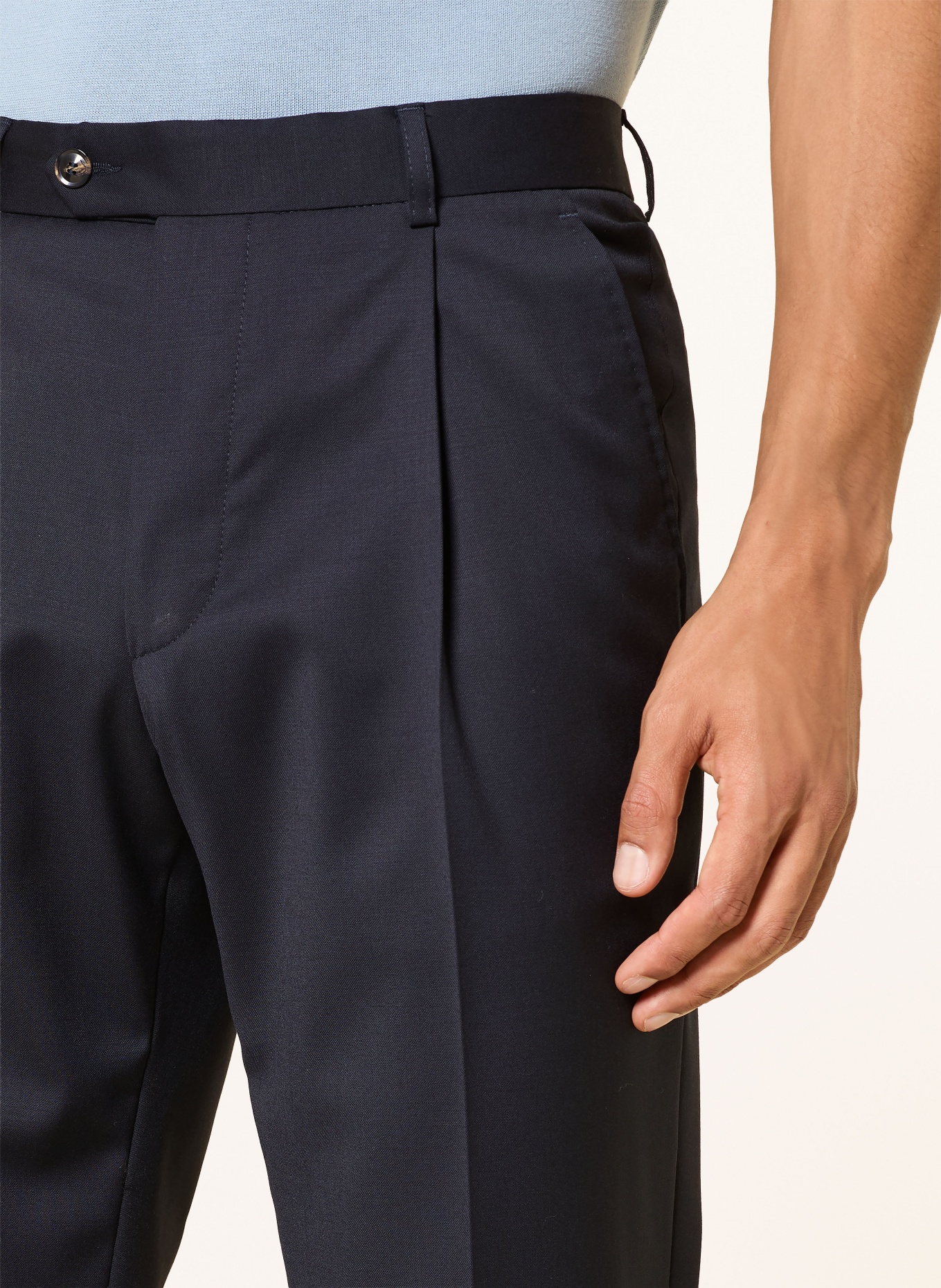 DIGEL move ALVARO Slim Fit Suit Pants: 20 BLAU
