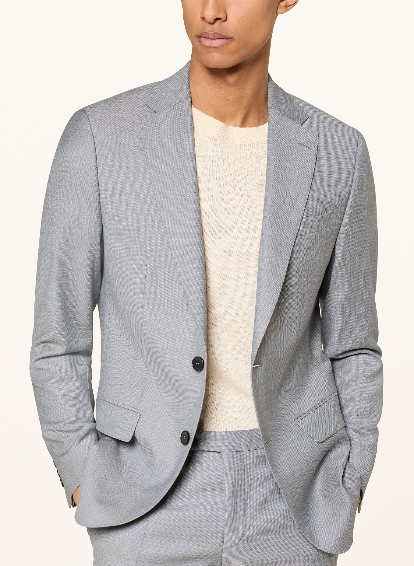 DIGEL move Marynarka ALESSO Slim Fit: 46 GRAU