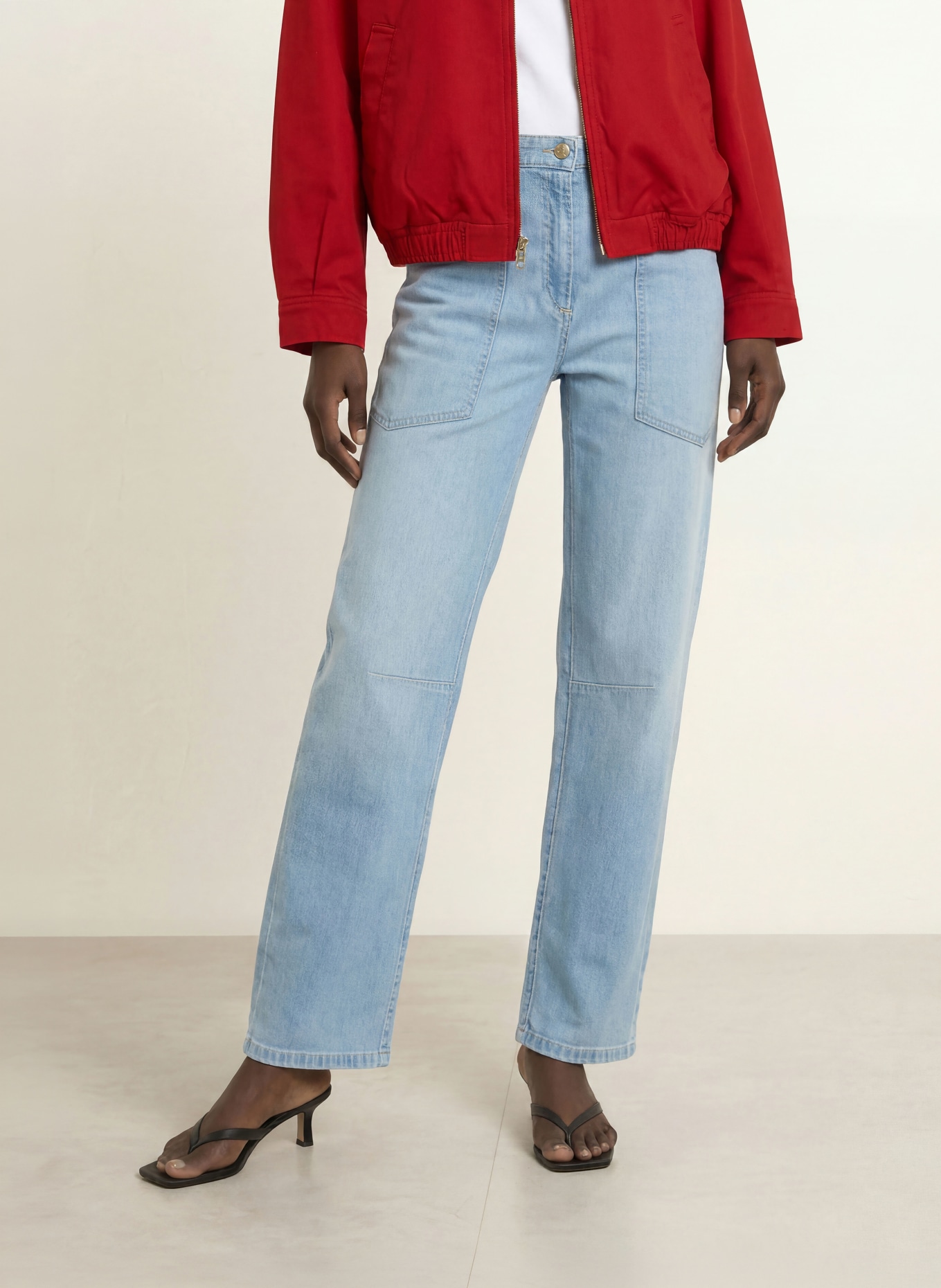 CAMBIO Jeans Barrel: 5333 sunny bleached