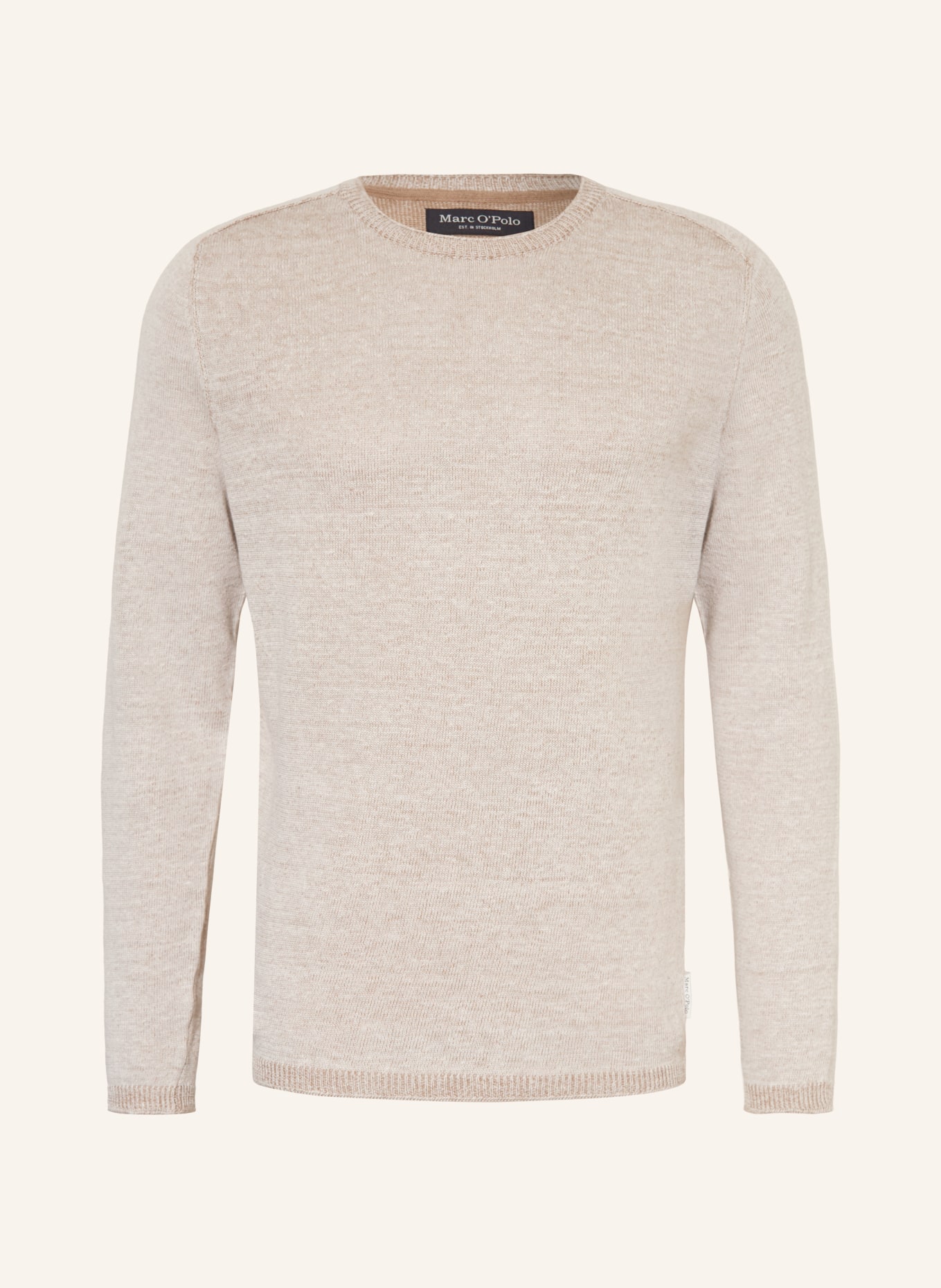 Marc O'Polo Pullover mit Leinen: GRAU