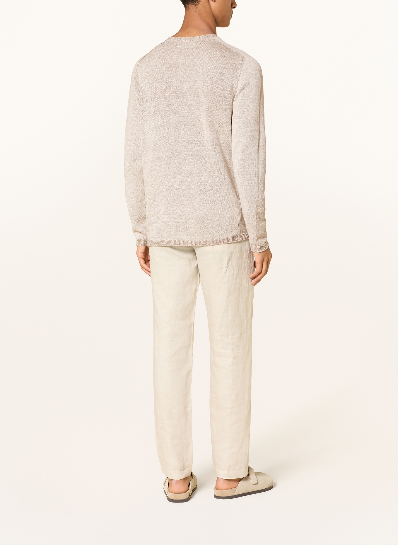 Marc O'Polo Pullover mit Leinen: GRAU