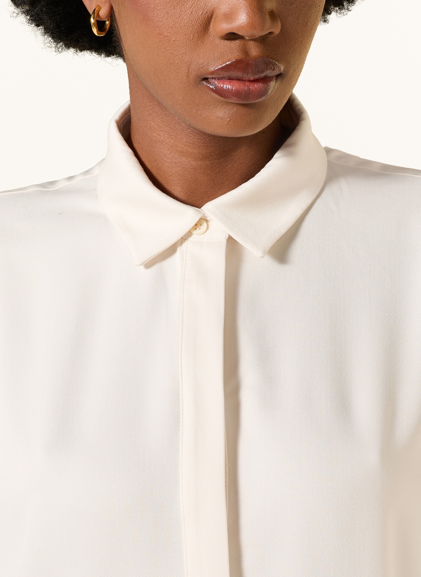The Frankie Shop T-shirt chemisier EDA: ÉCRU