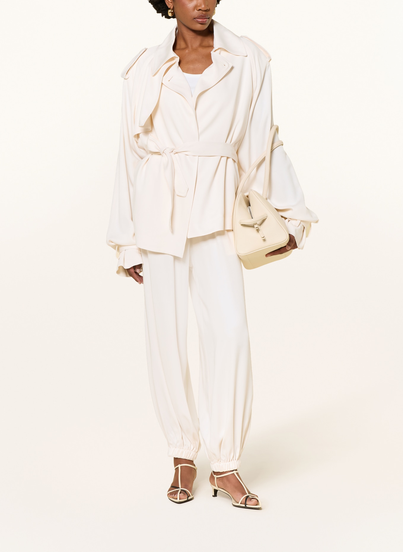 The Frankie Shop ISOLA Pants: WHITE