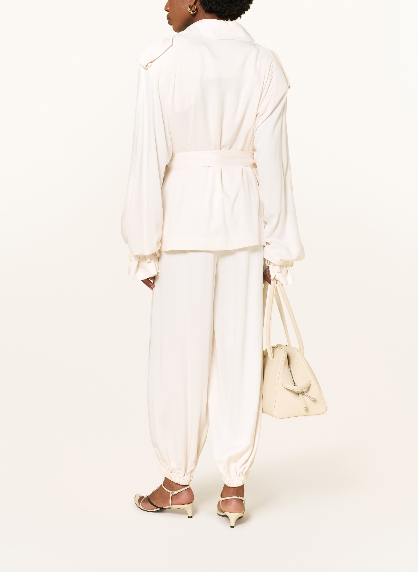 The Frankie Shop ISOLA Pants: WHITE