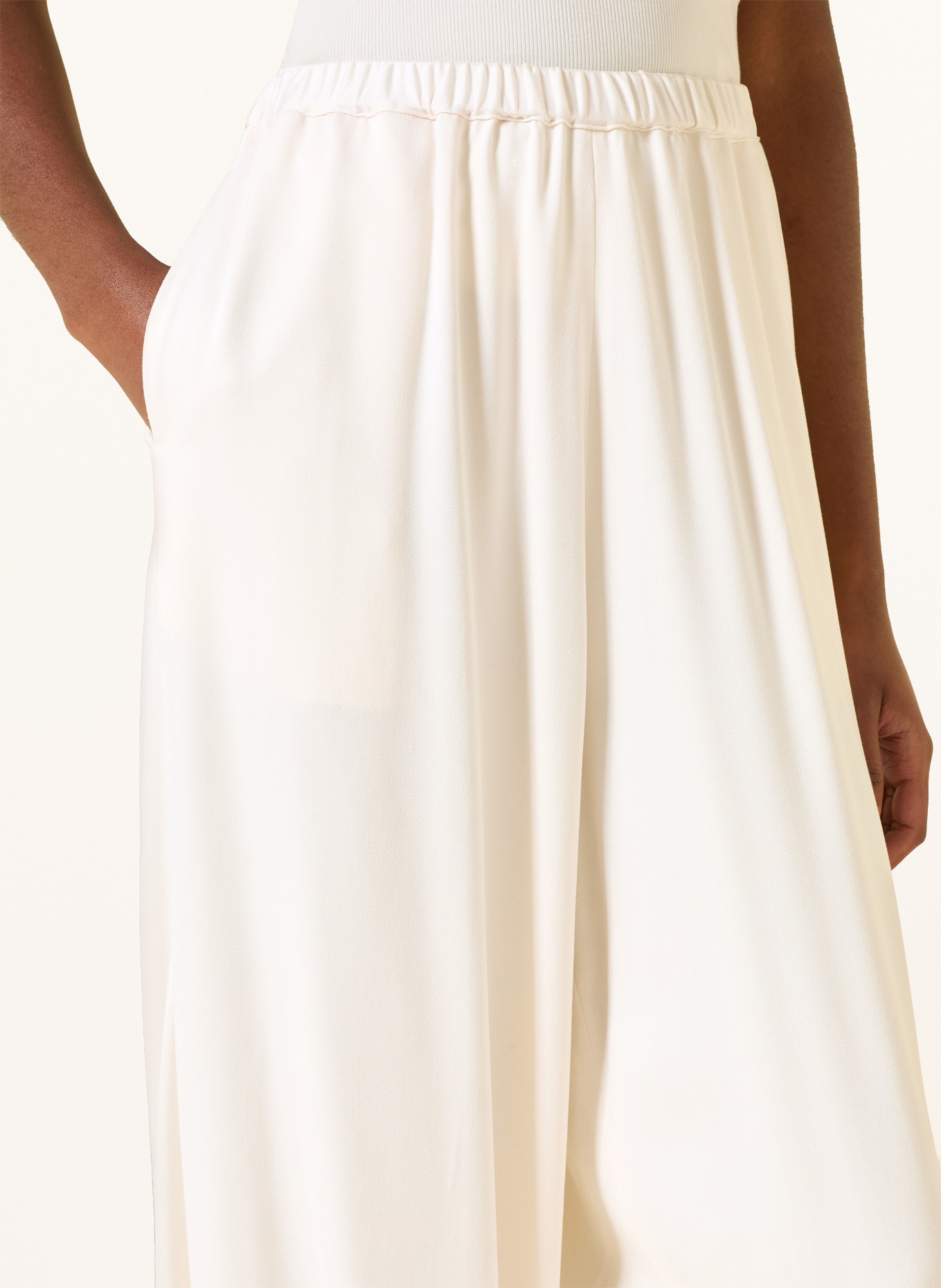 The Frankie Shop ISOLA Pants: WHITE