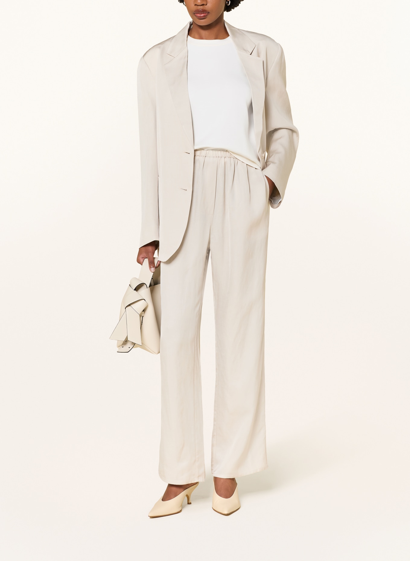 The Frankie Shop BRUNA Marlene Pants: BEIGE