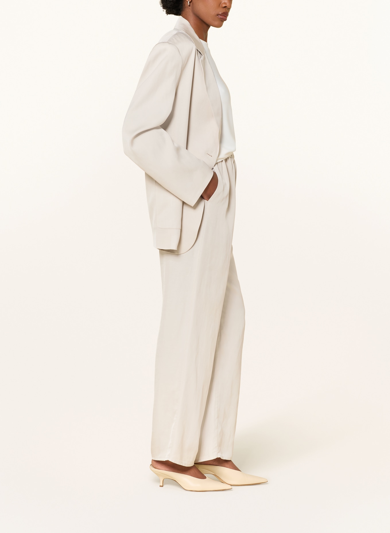 The Frankie Shop BRUNA Marlene Pants: BEIGE