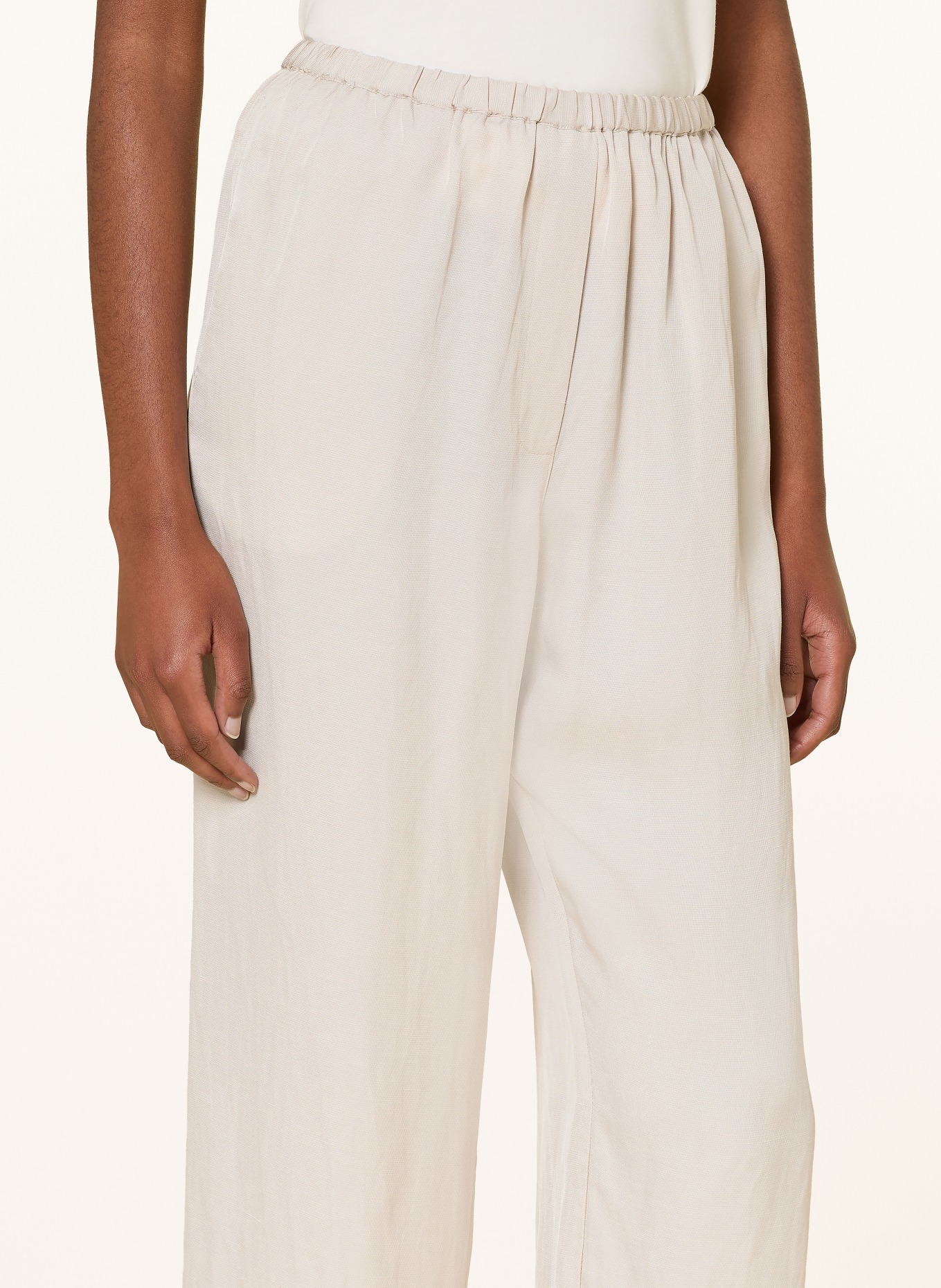 The Frankie Shop BRUNA Marlene Pants: BEIGE
