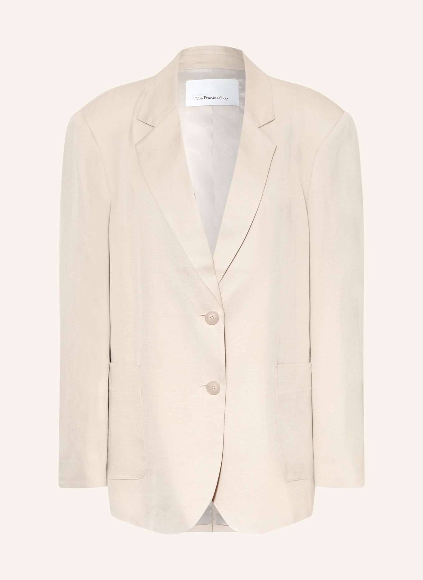 The Frankie Shop Blazer long BRUNA: CRÈME