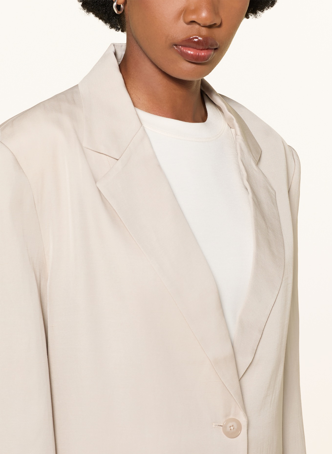 The Frankie Shop Blazer long BRUNA: CRÈME