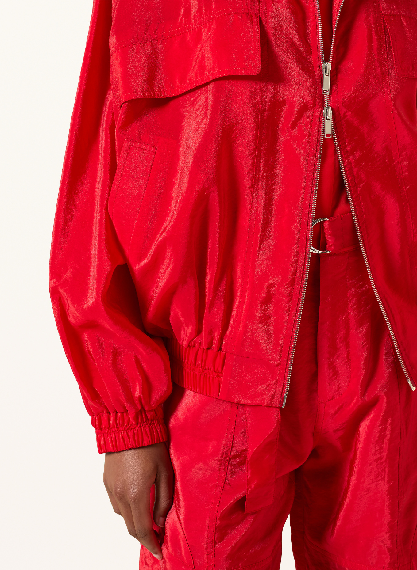 The Frankie Shop Blouson DREA: ROUGE