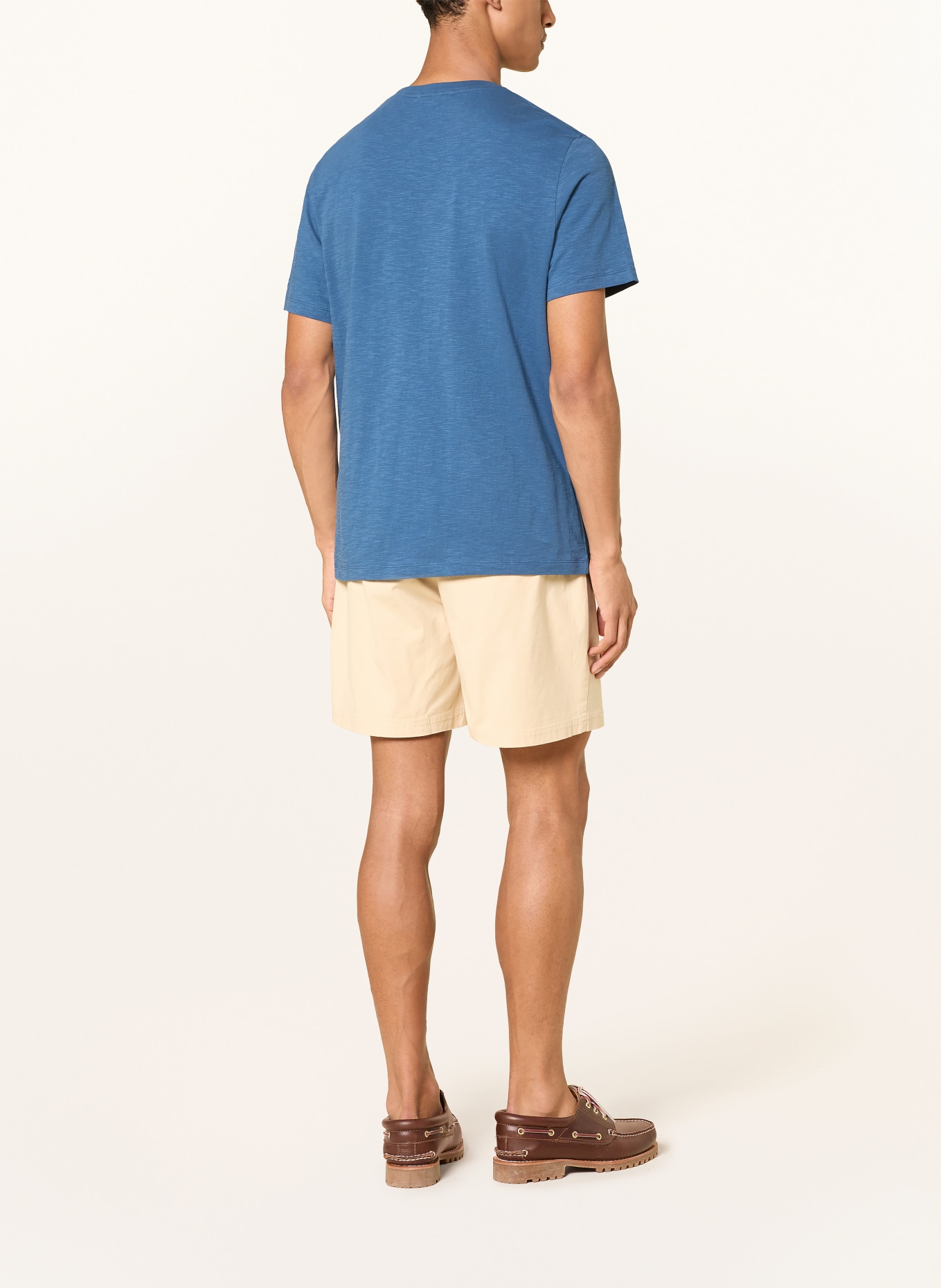 camel active T-shirt: BLUE / LIGHT BLUE